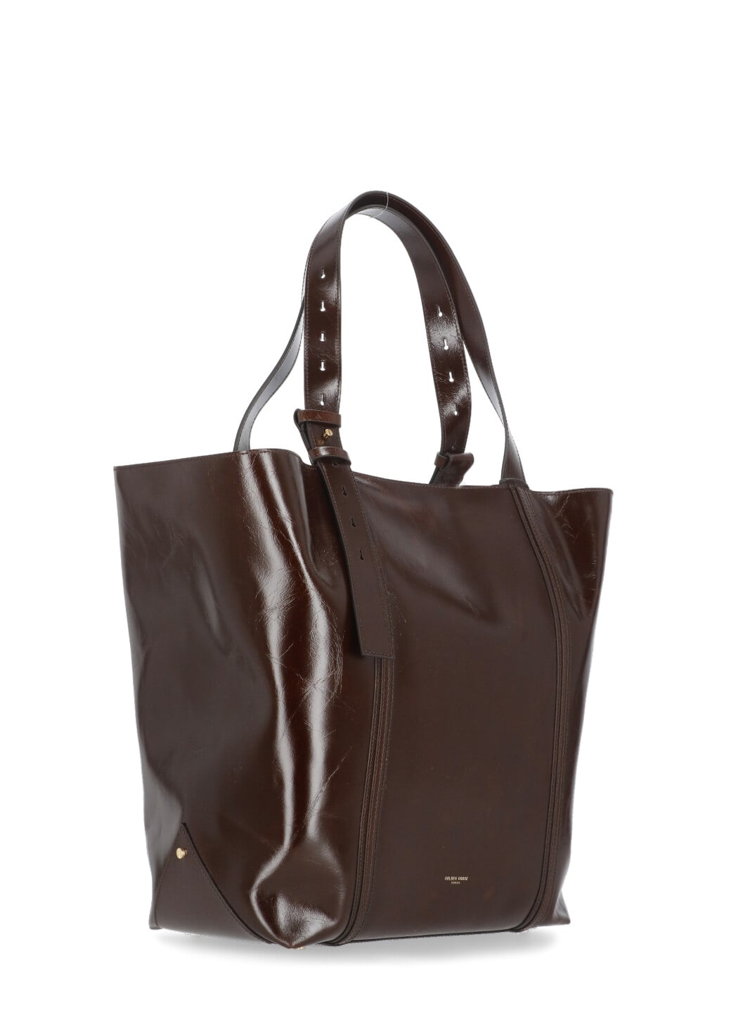 Golden Goose Versatile Tote Bag Adjustable Straps In Burgundy