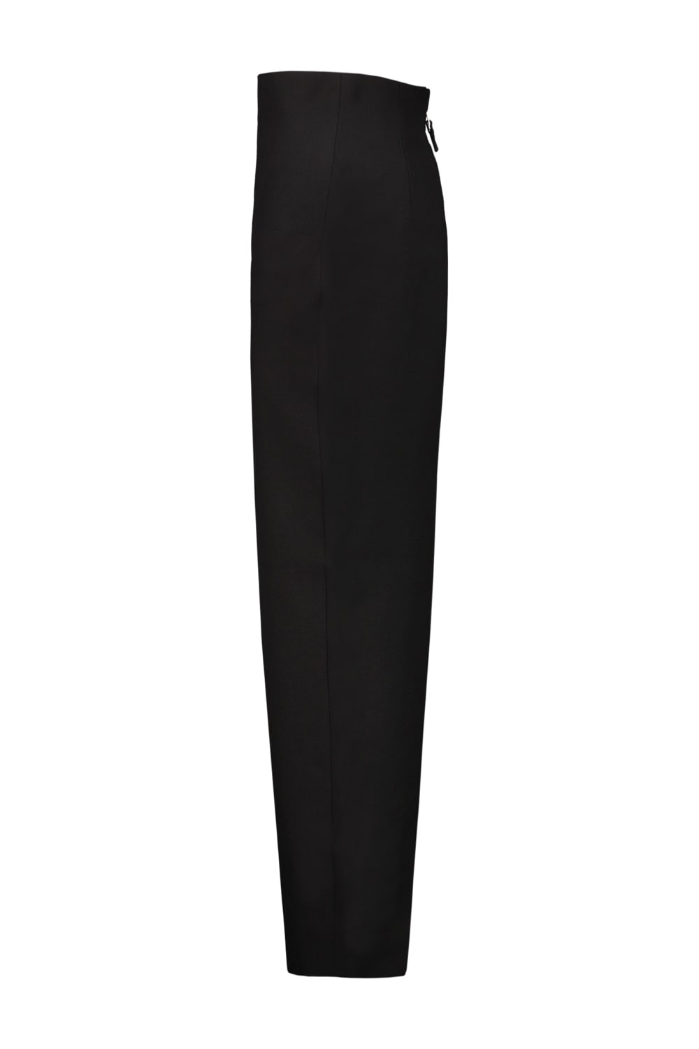 Shop Rick Owens Dirt Pillar Skirt In Black