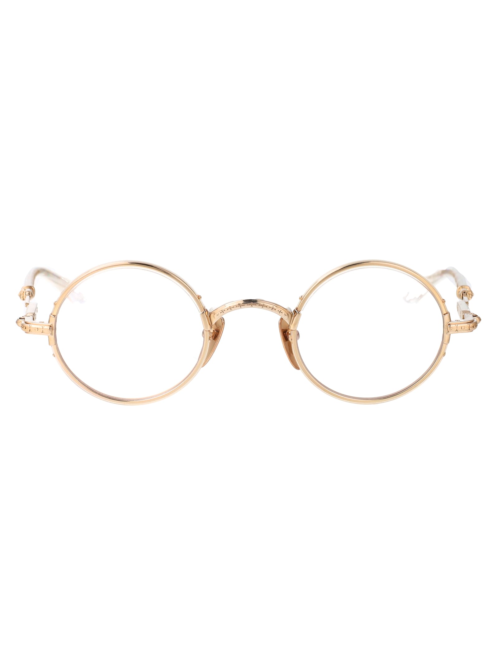 Chrome Hearts Edith F. Glasses In Gold