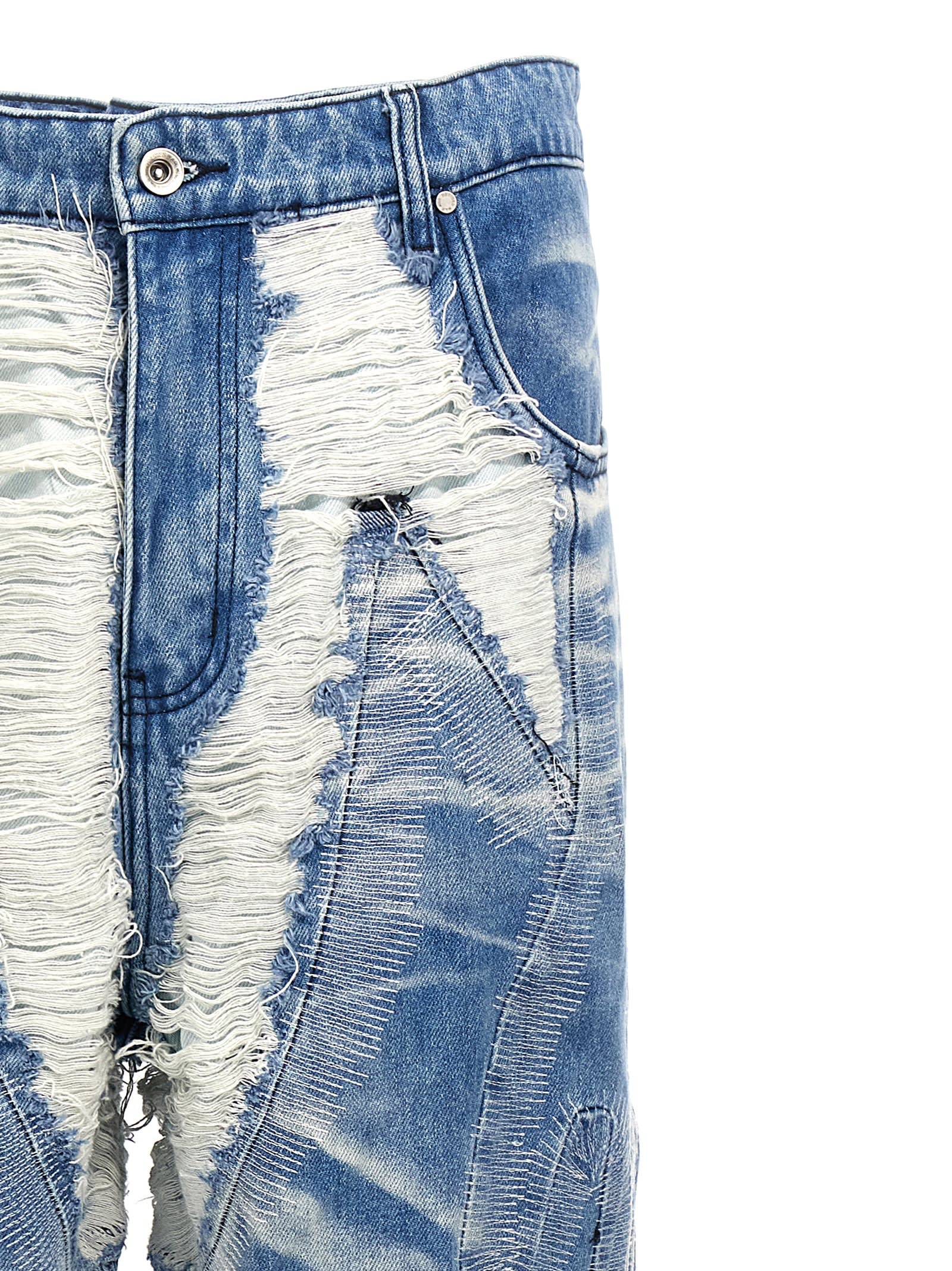 Shop Who Decides War Path Denim Jeans In Blue