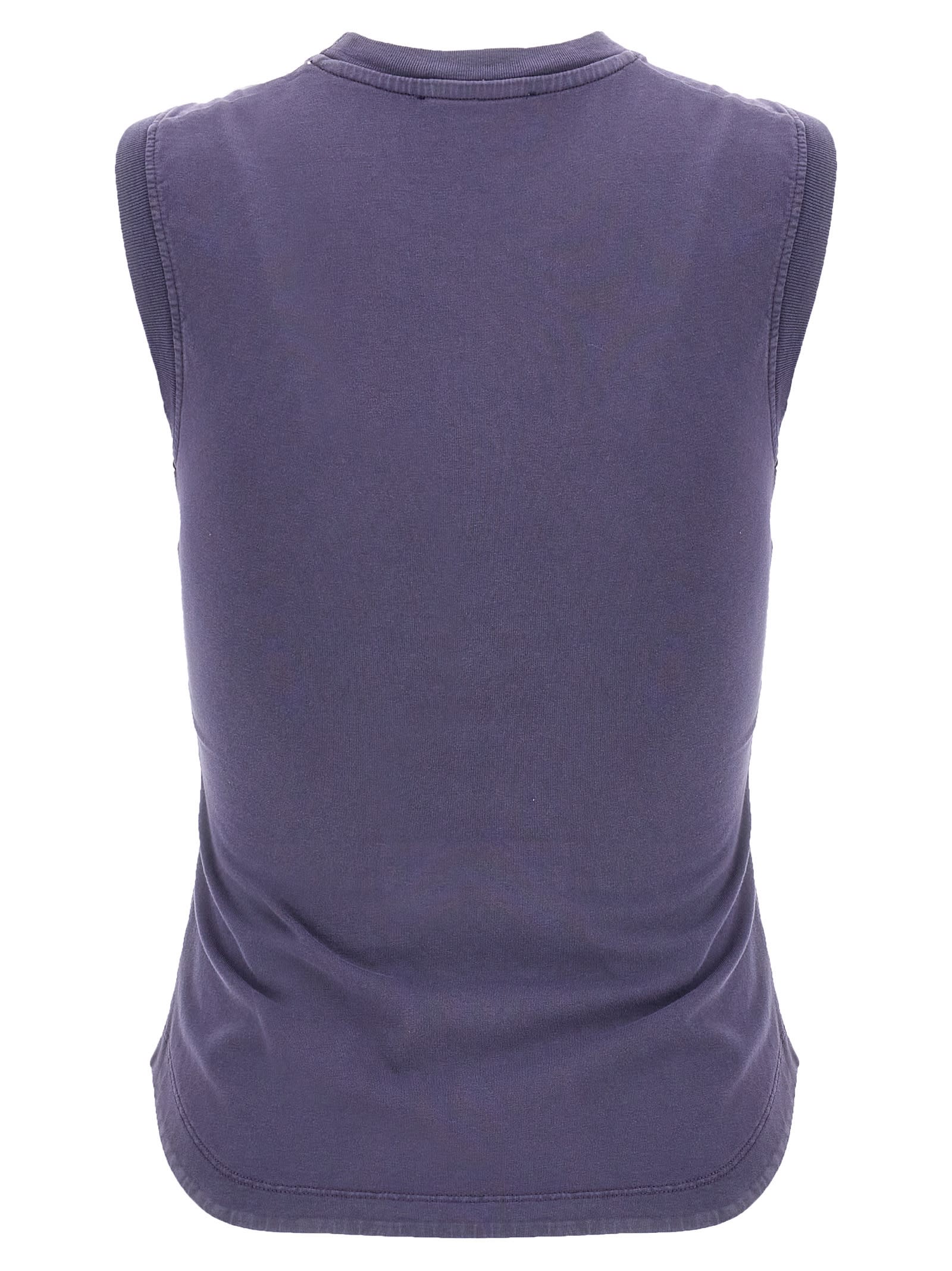 Shop Attico Reese Top In Purple
