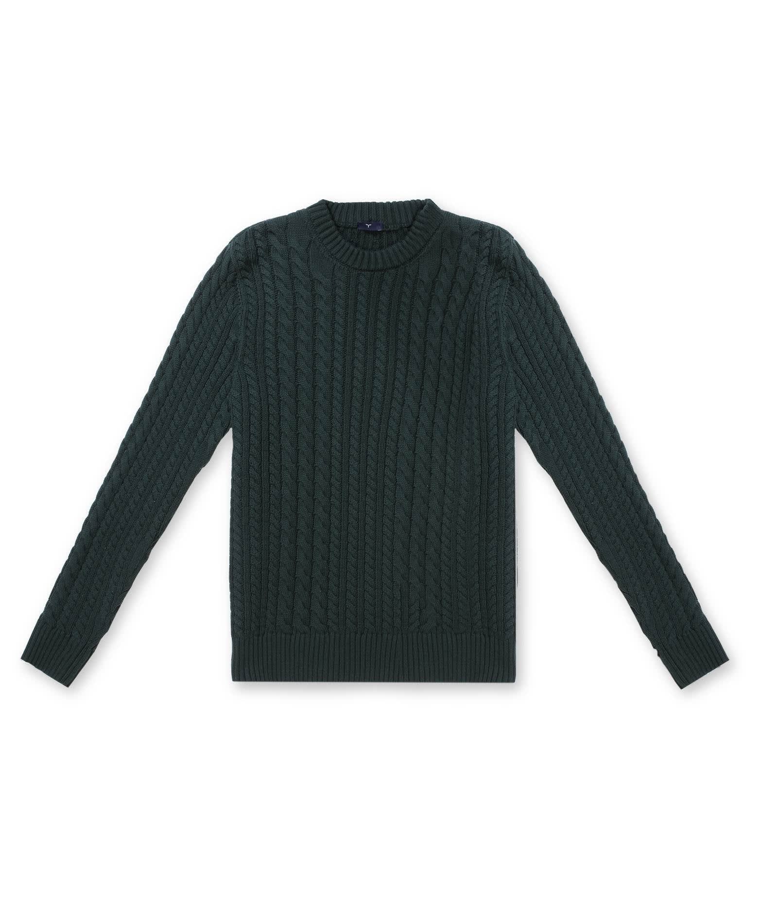 Larusmiani Sweater Brody Sweater In Darkgreen