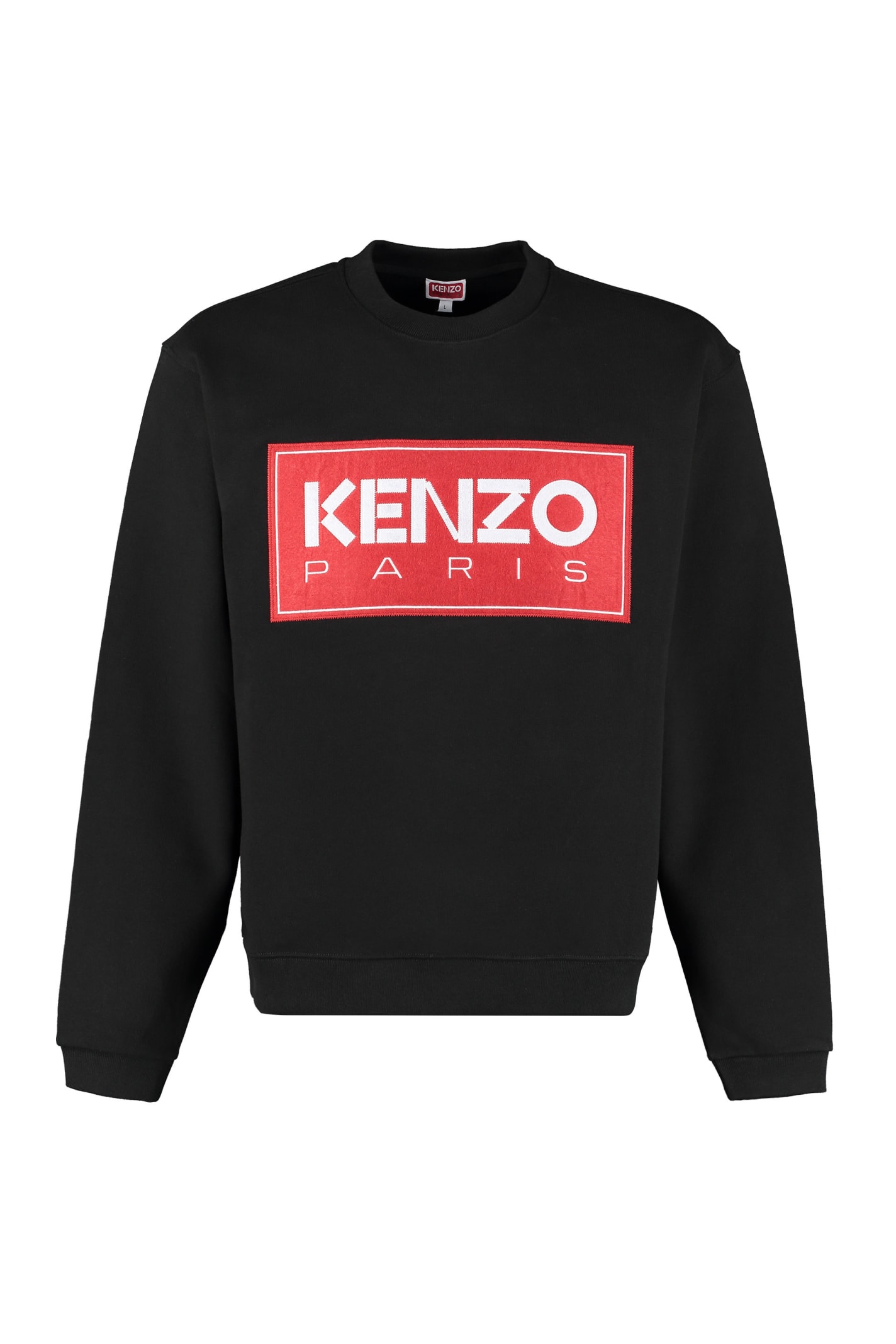 Kenzo Logo Detail Cotton Sweatshirt