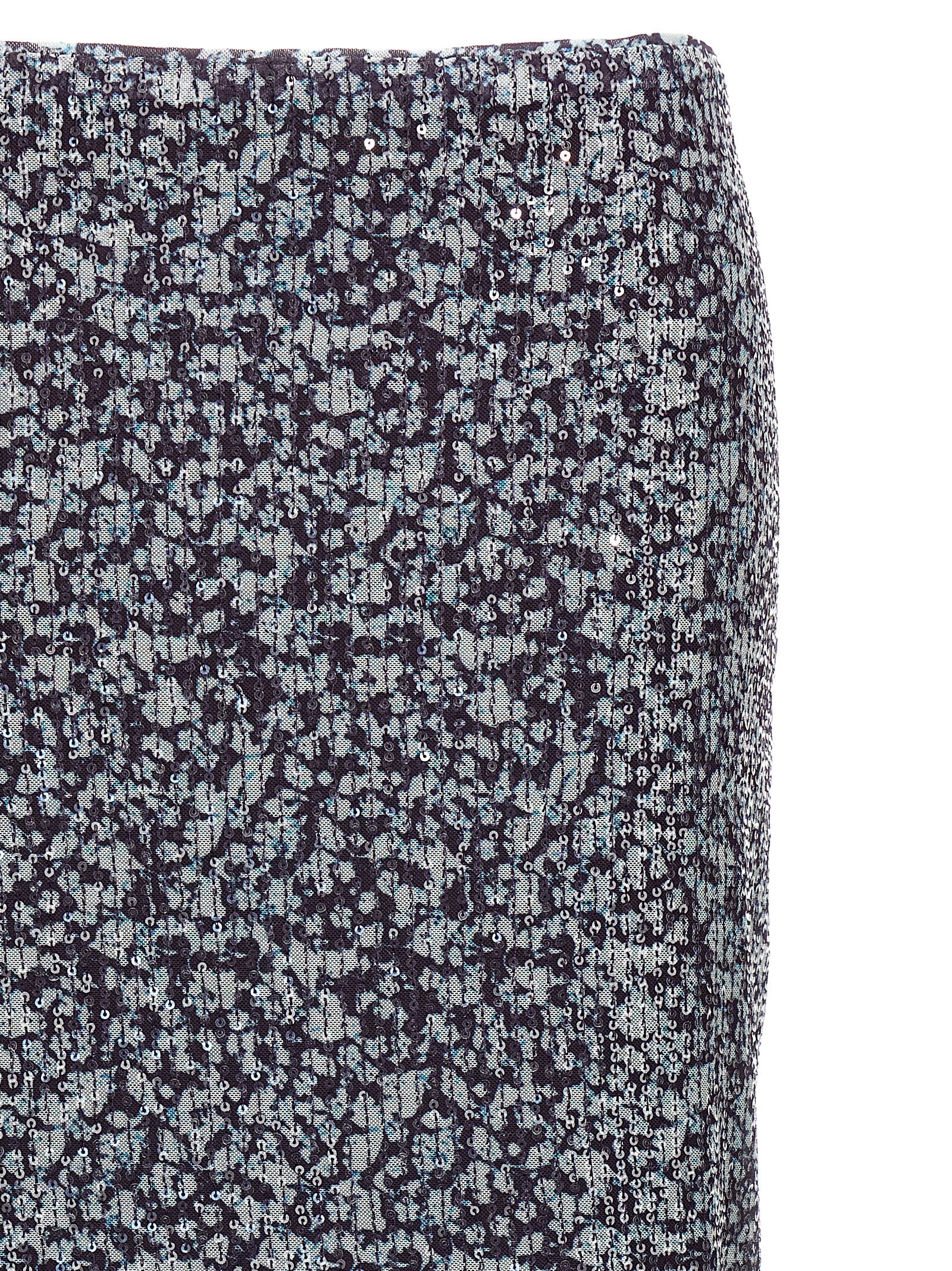 Shop Rotate Birger Christensen Midi Pencil Skirt In Multicolor