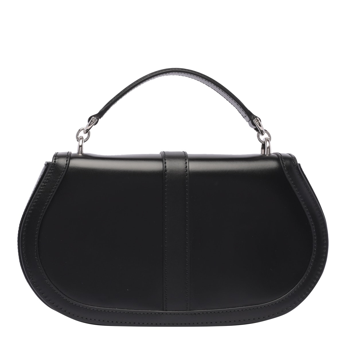 Versace Women's Greca Goddess Leather Crossbody Bag In Black