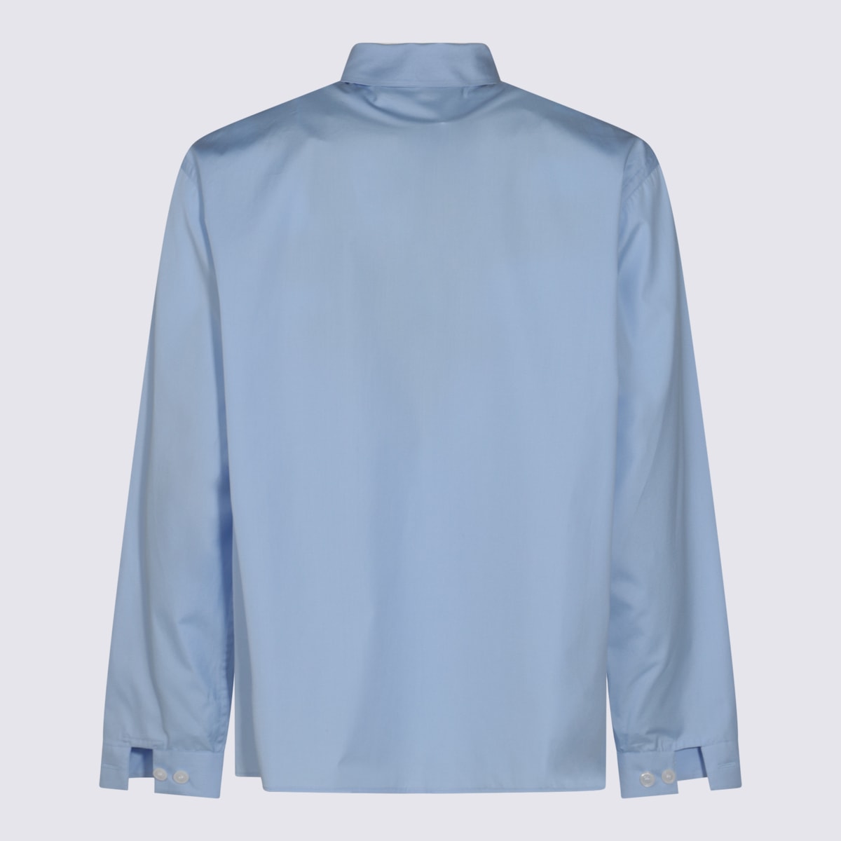 Shop Marni Blue Cotton Shirt In Iris Blue