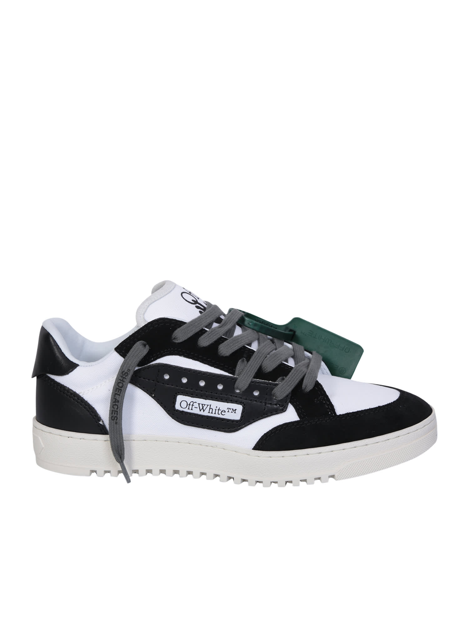 OFF-WHITE 5.0 LEATHER SNEAKERS