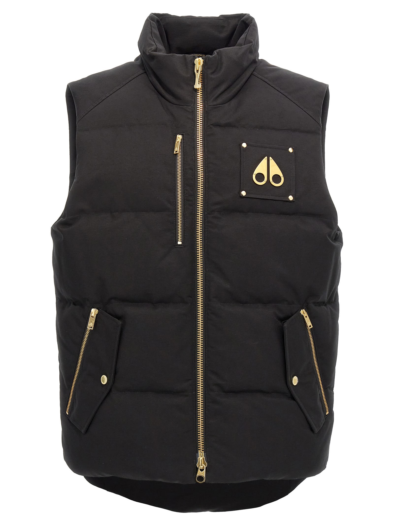 Shop Moose Knuckles Westmount Vest In Black