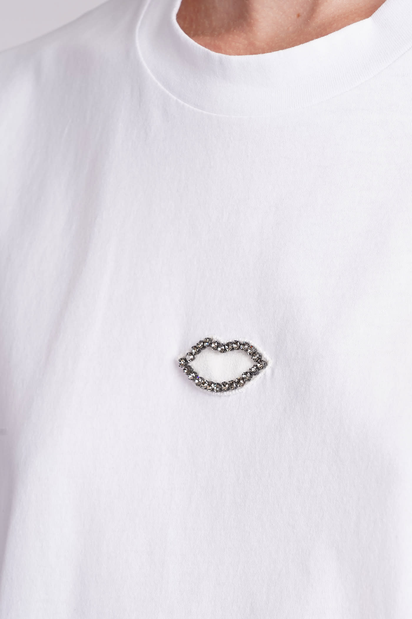 Shop Stella Mccartney T-shirt In White Cotton