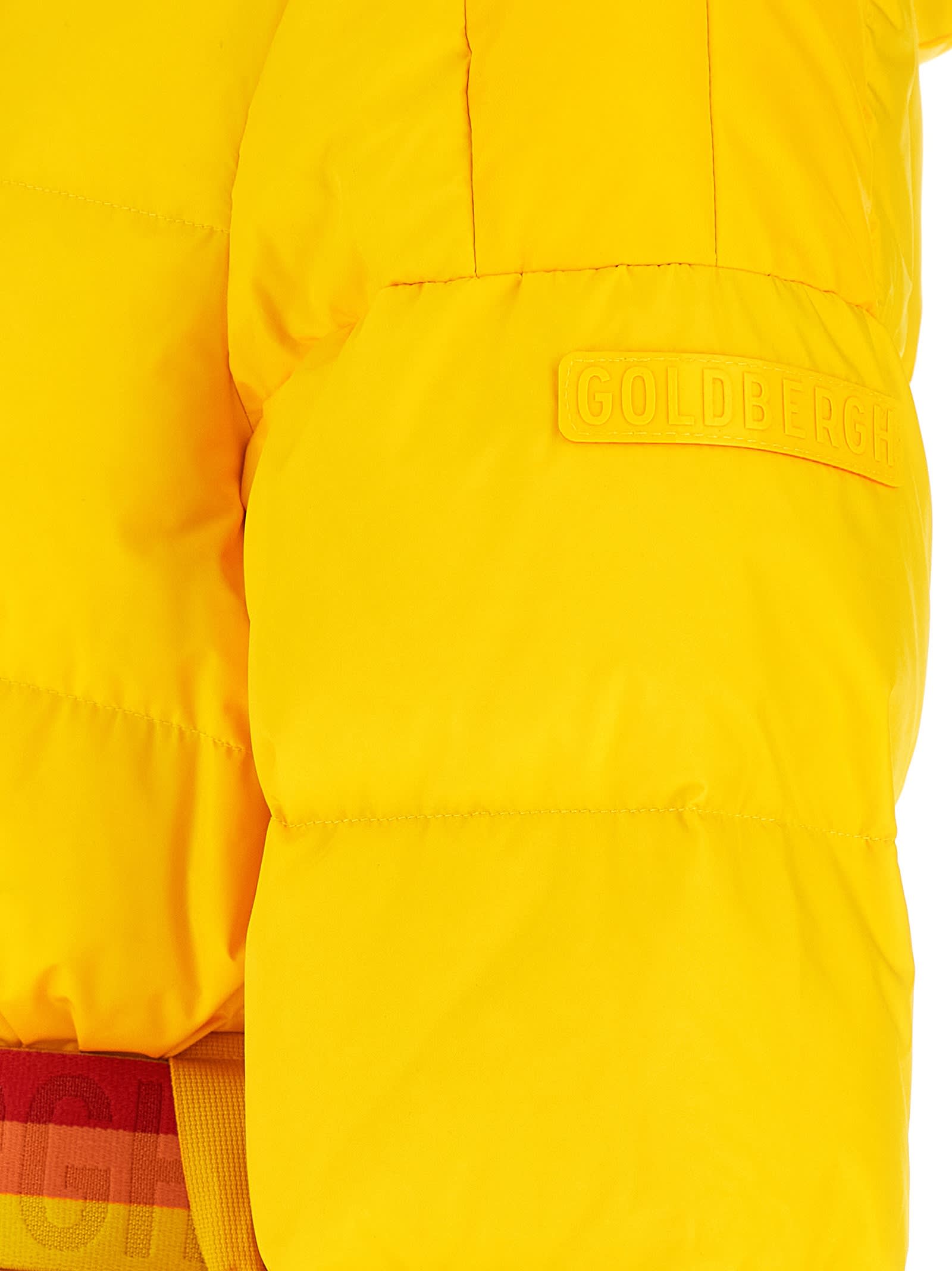 Goldbergh Bufera Down Jacket In Yellow