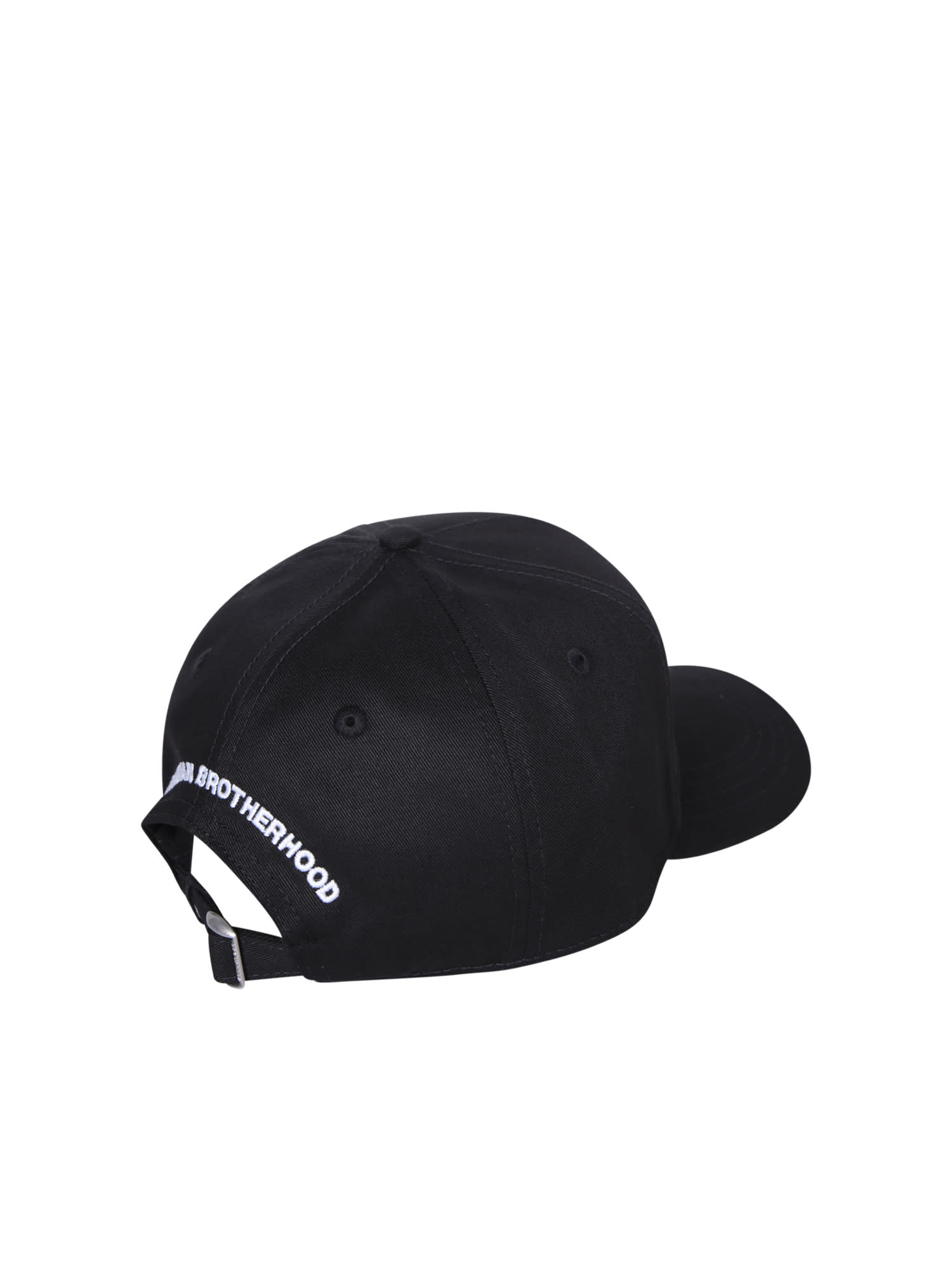 Shop Dsquared2 Black Baseball Cap