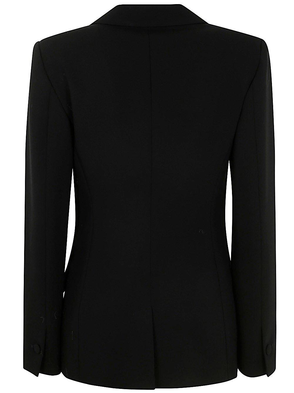 Shop Blugirl Single Breasted Tailored Blazer In Black