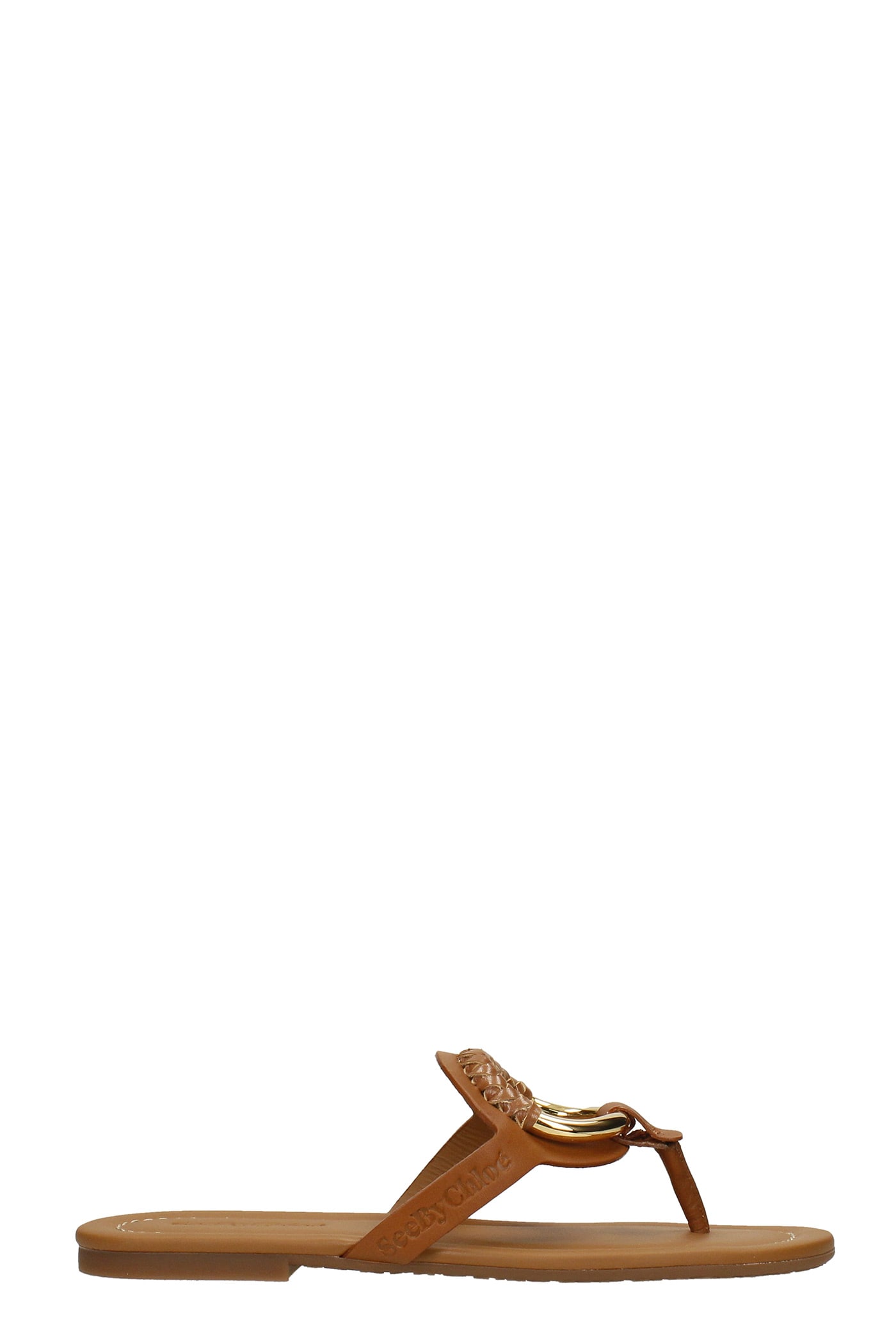 See By Chloé Hana Flats In Leather Color Leather In Leather Color