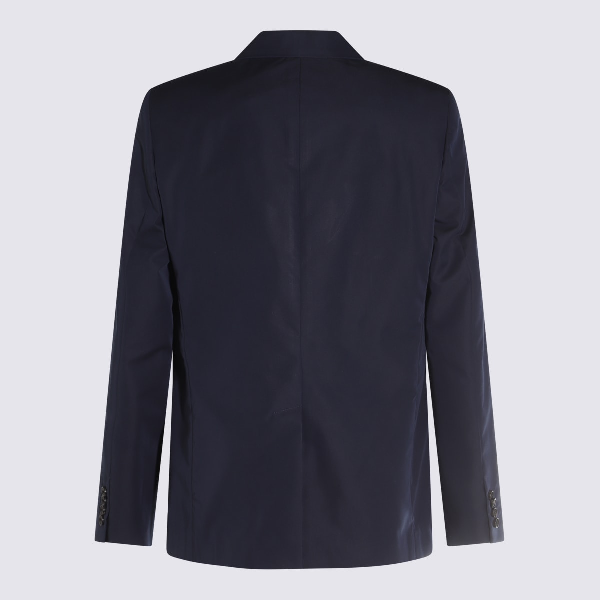 Gucci Navy Blue Cotton Blazer