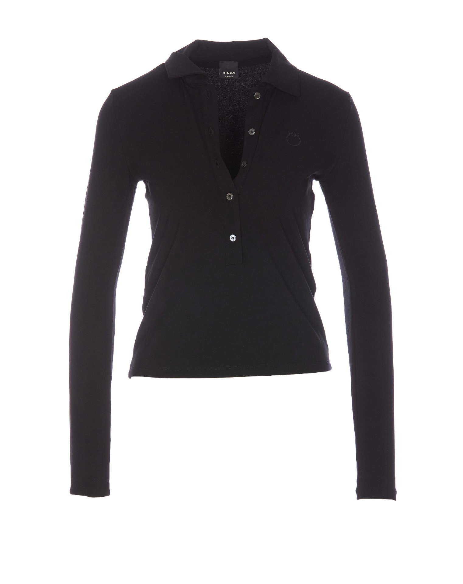 Shop Pinko Portafoto Polo In Black