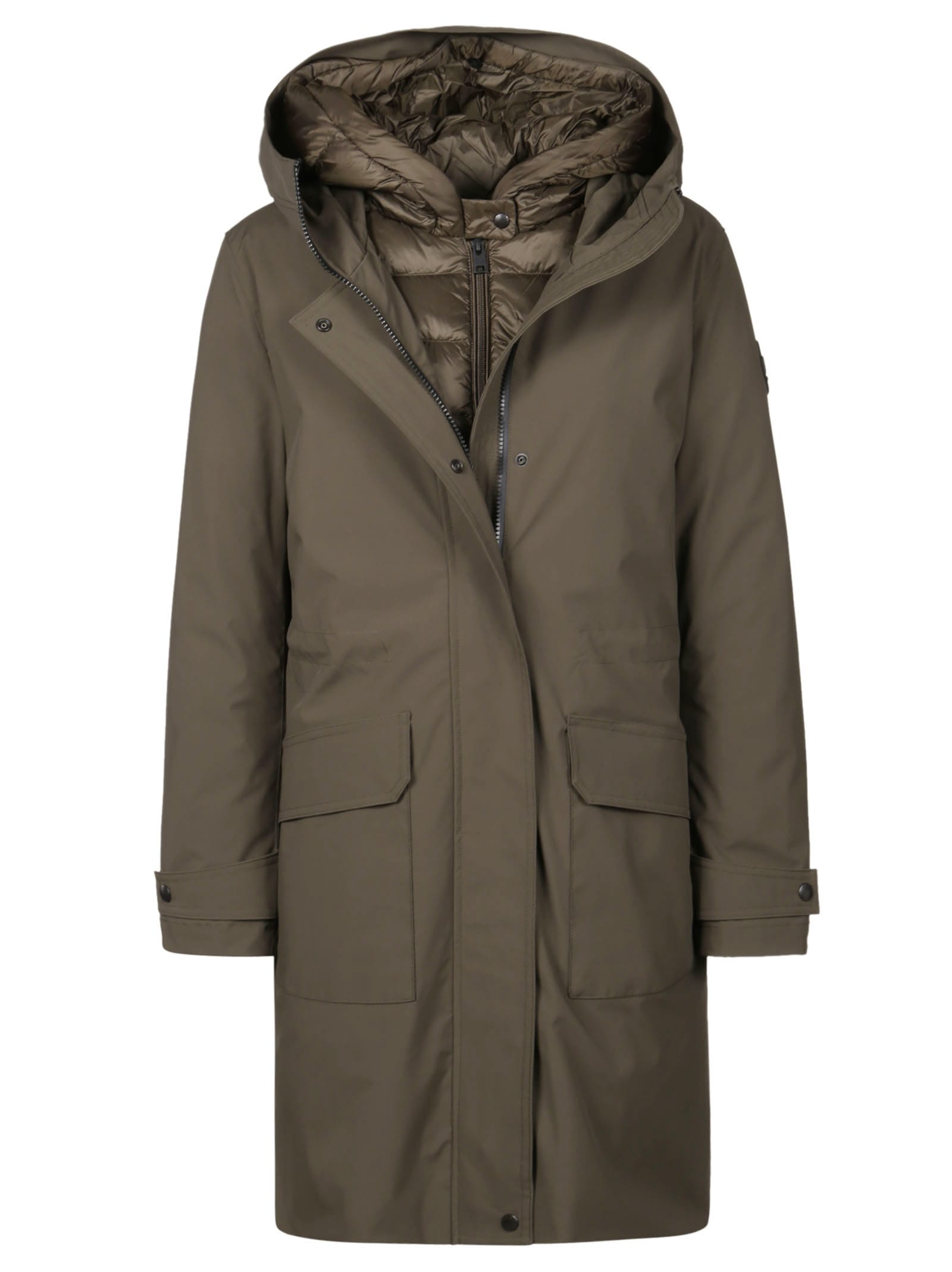 WOOLRICH LONG MILITARY 3IN1 PARKA