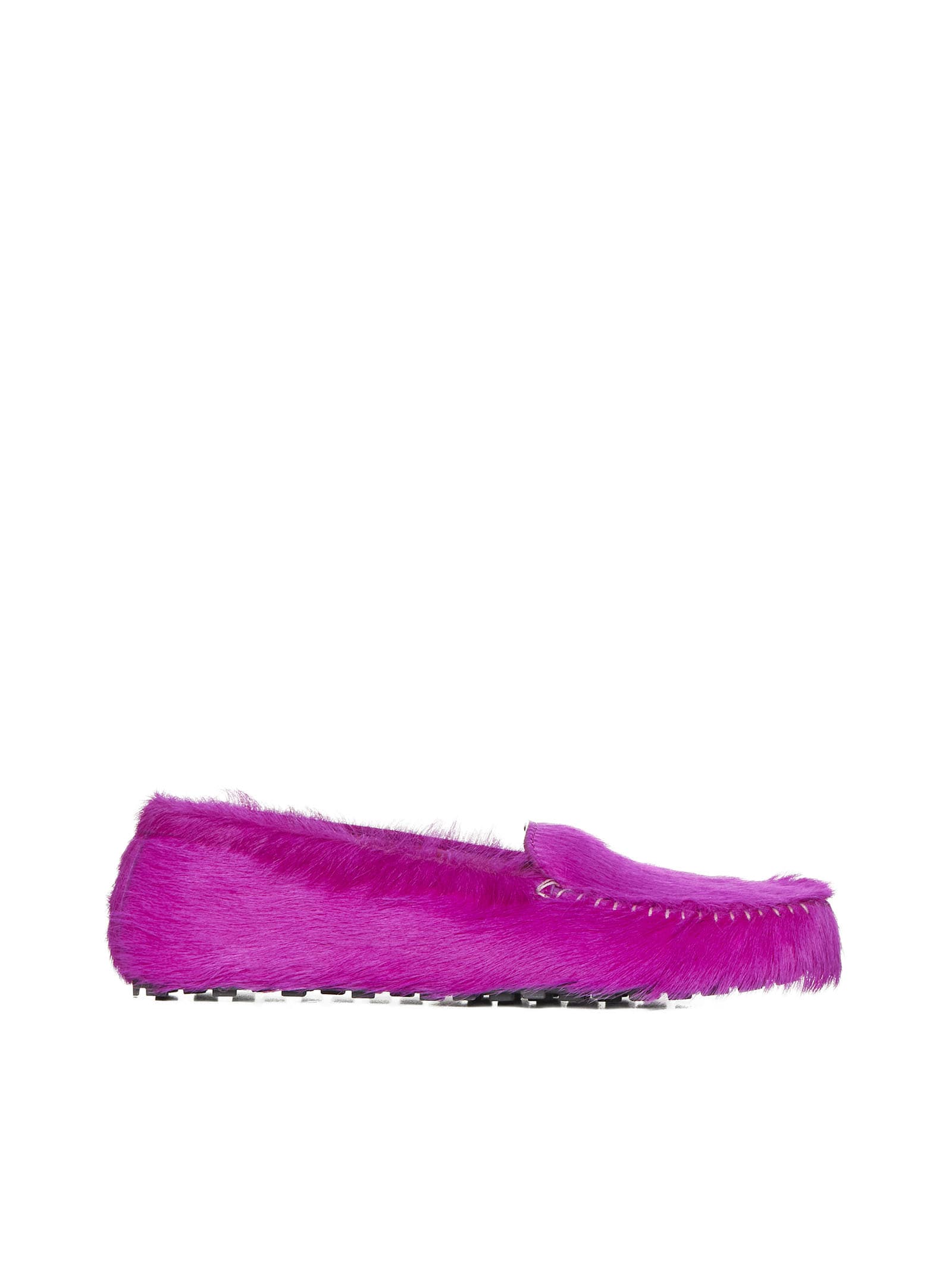 Shop Marni Loafers In Rosa