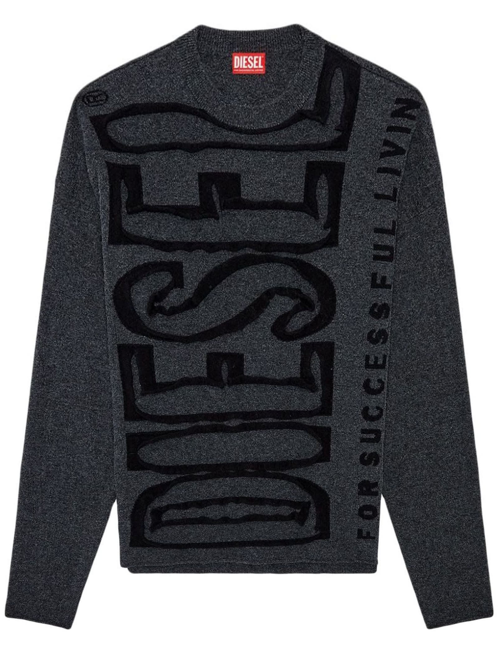 Shop Diesel Sweaters Grey