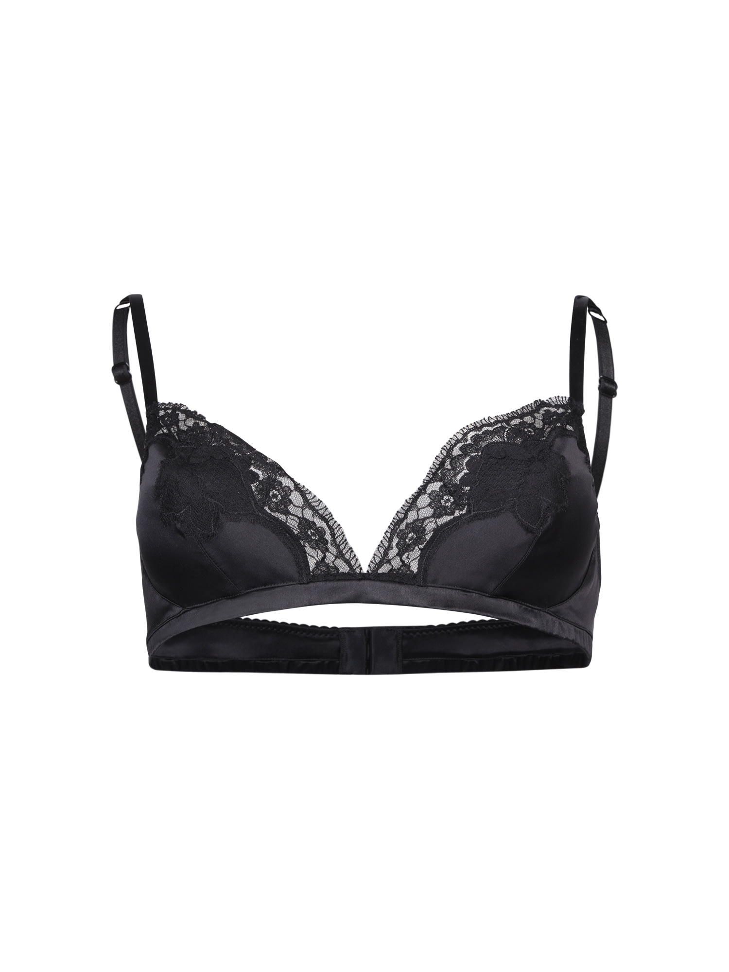 Triangle Black Bra