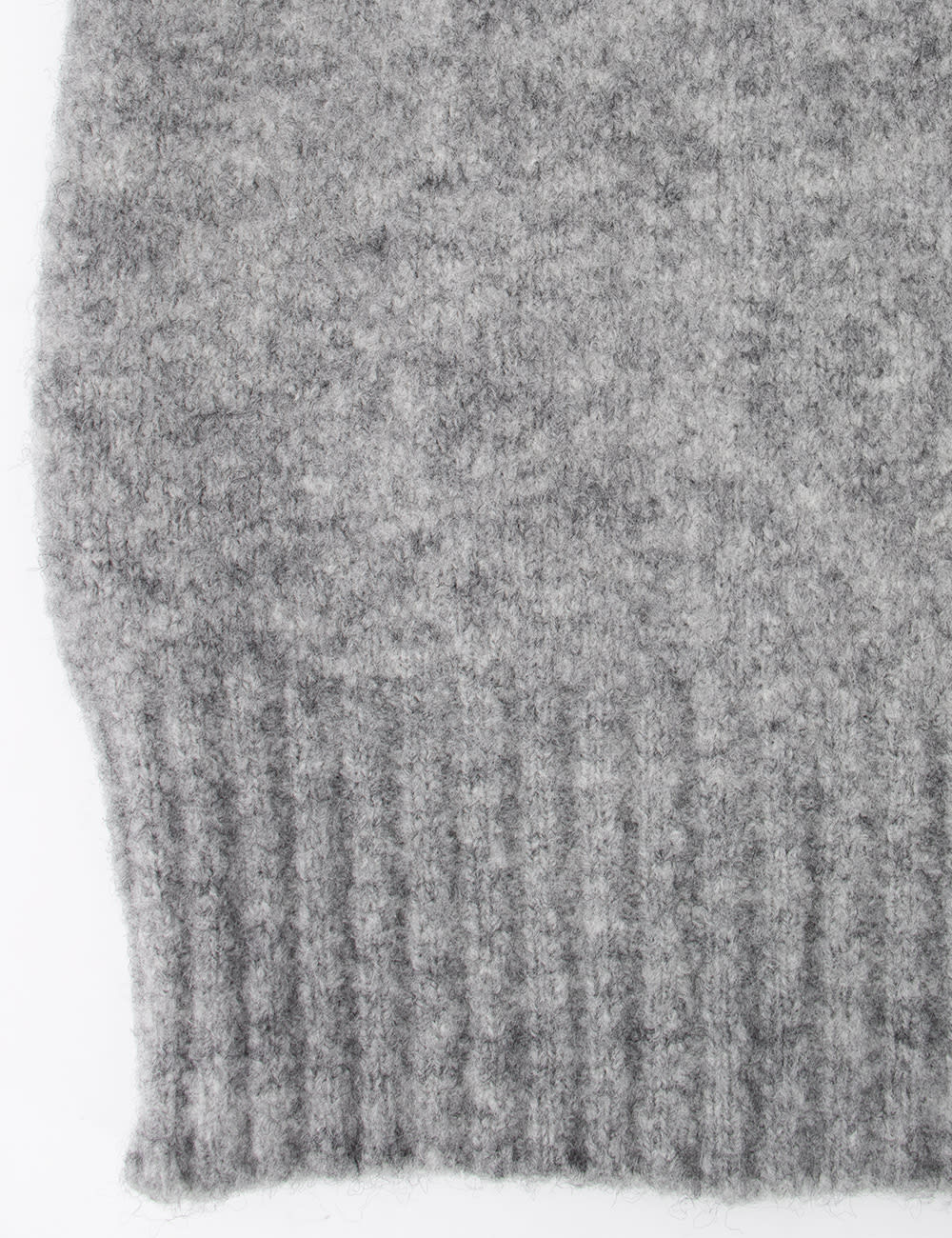 Shop Le Tricot Perugia Jumper In Mid Grey Melange