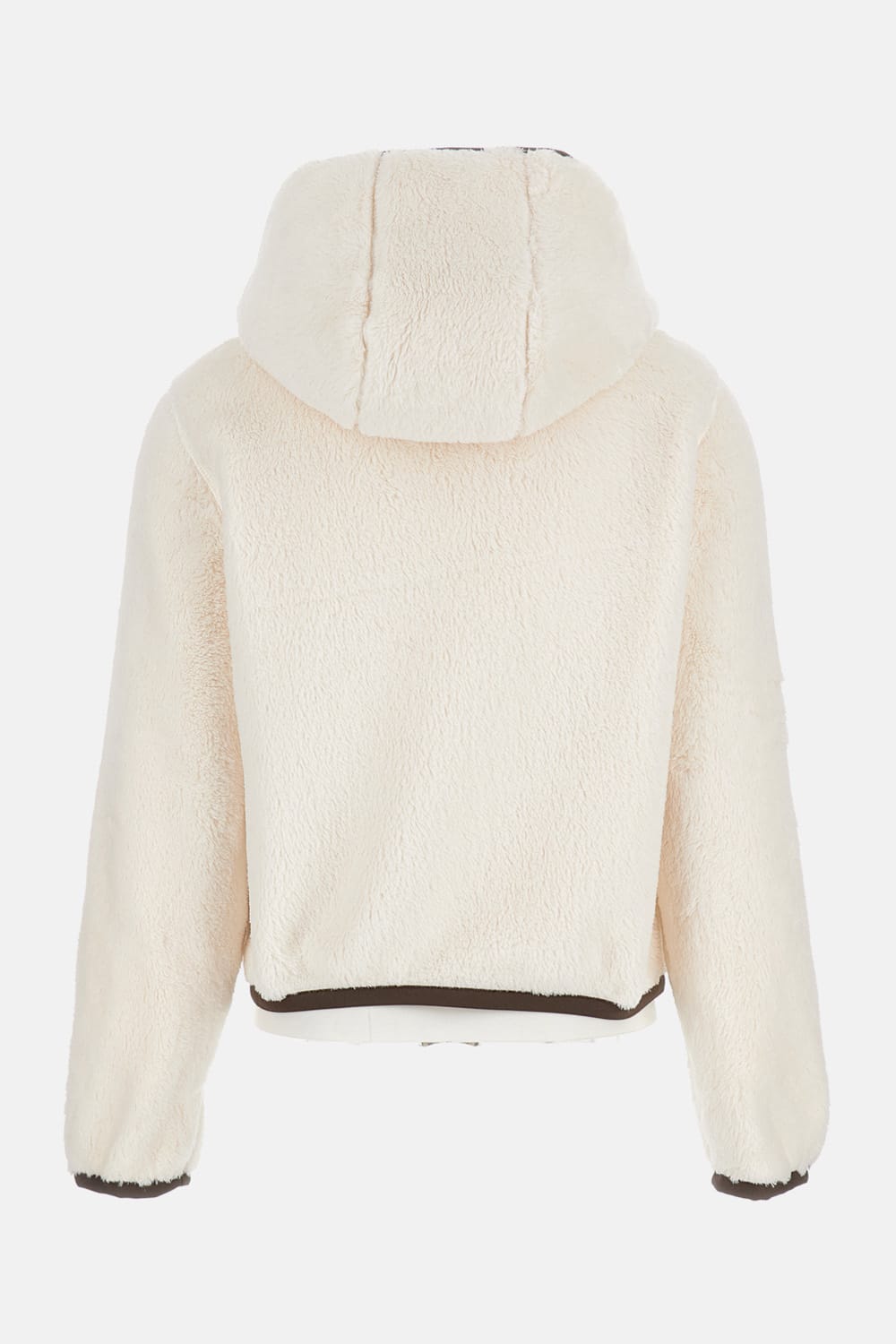 Moncler Grenoble Zipper Hoodie In White