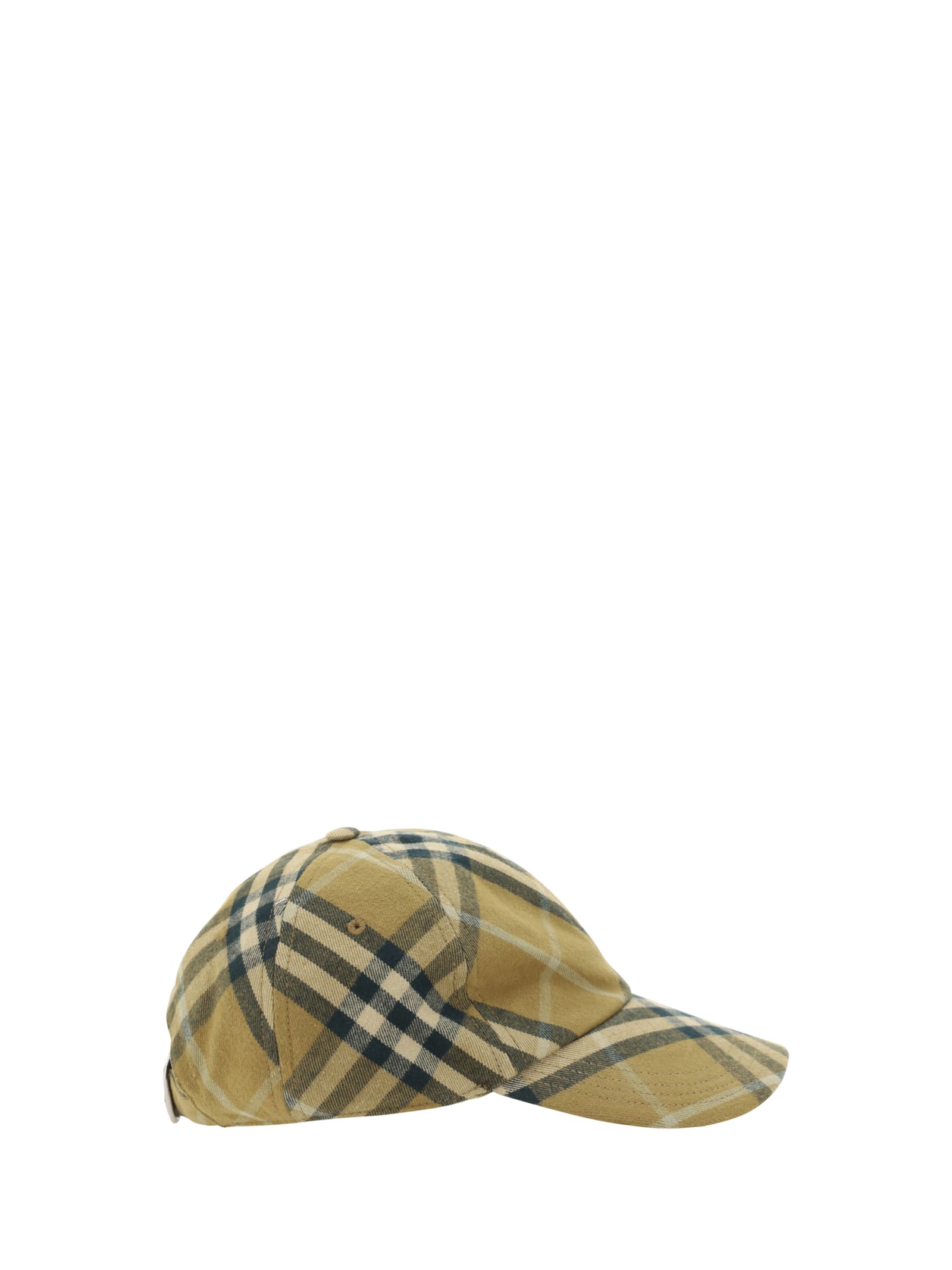 Shop Burberry Baseball Hat In Camp Ip Check