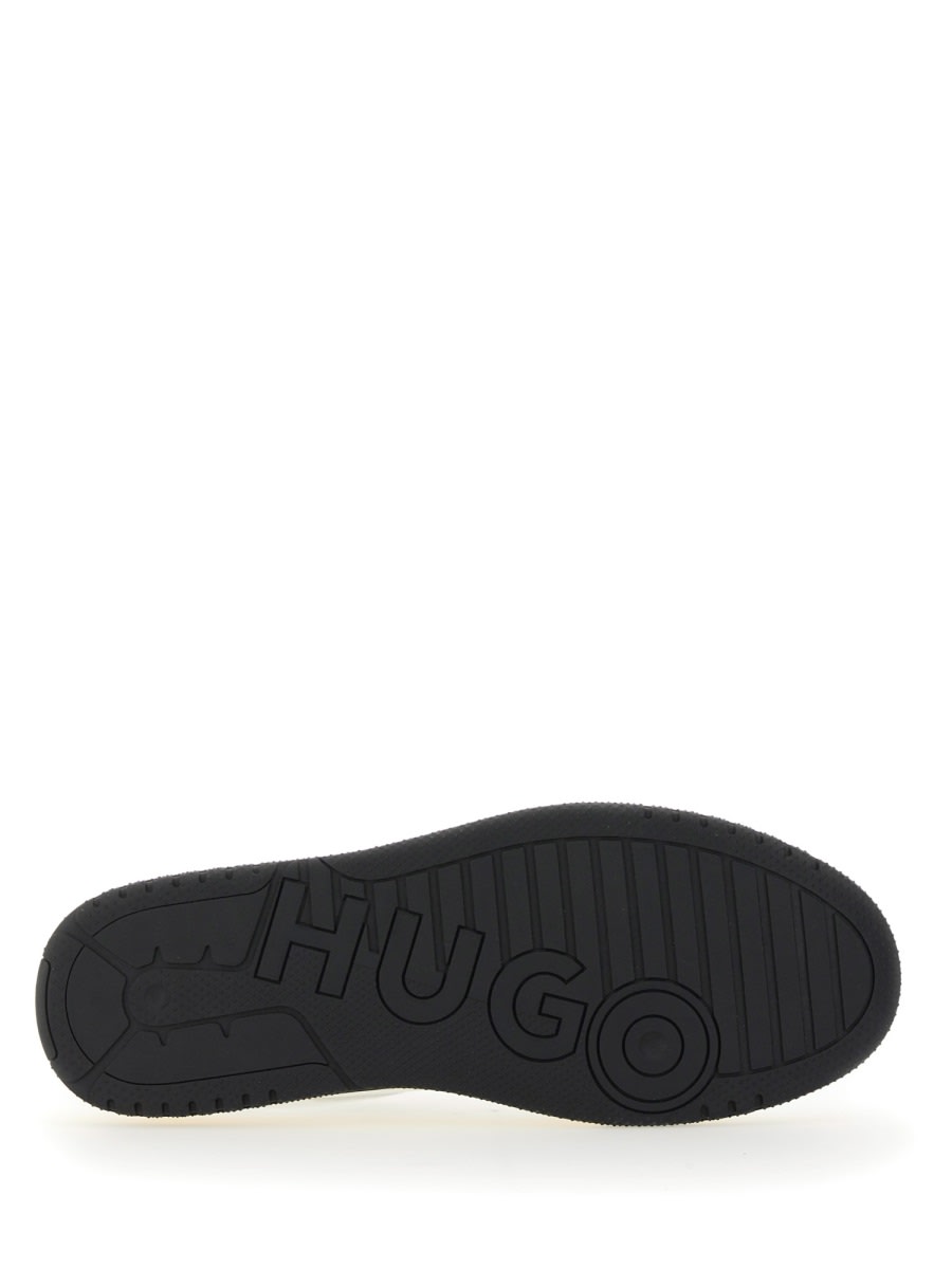 Hugo Boss Hugo Leather Sneaker In White
