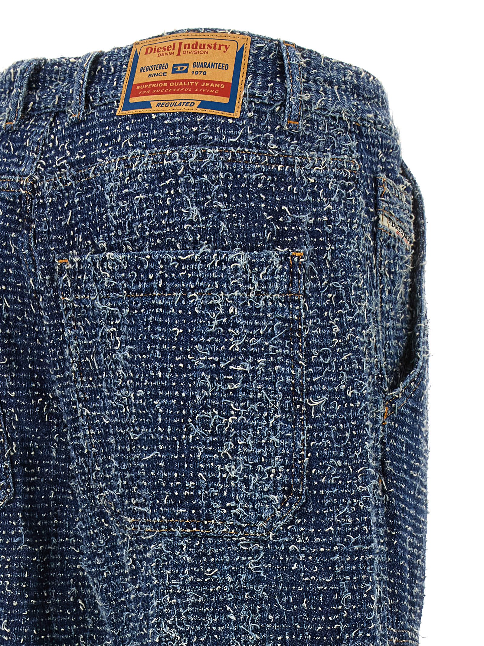 Shop Diesel 1996 D-sire Jeans In Blue