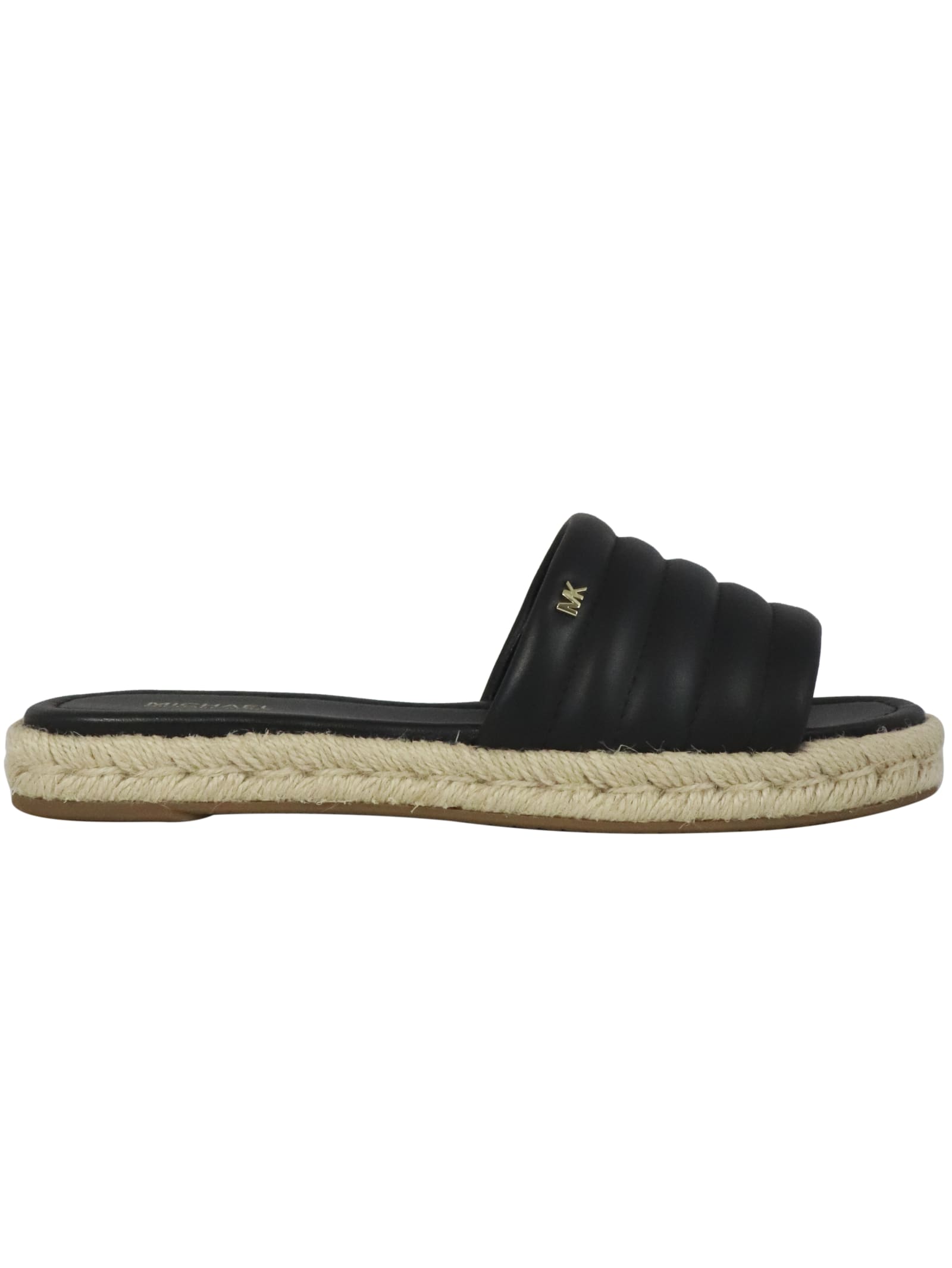 Buy Michael Kors Royce Slide Sandal online, shop Michael Kors shoes with free shipping