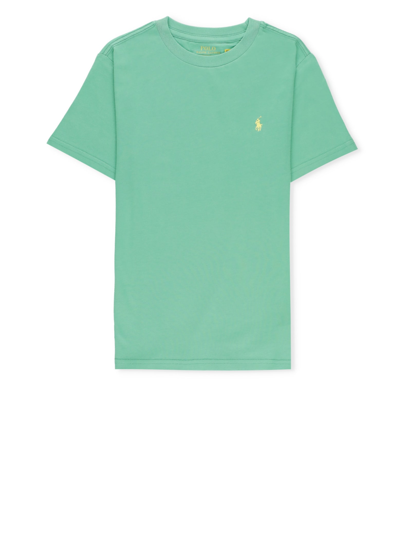 Shop Ralph Lauren T-shirt With Pony Logo In Green