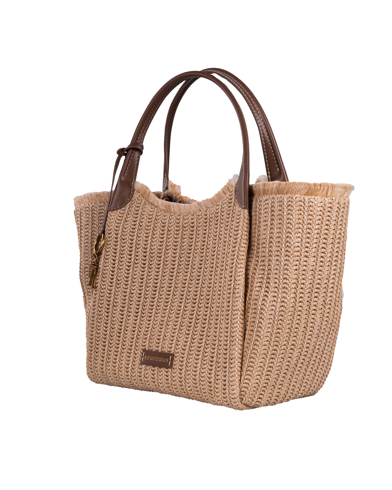 Shop Emporio Armani Bags.. Beige In Natural