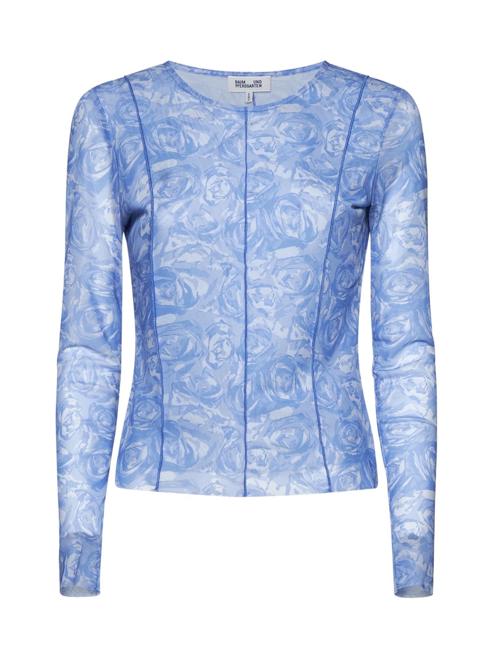 Shop Baum Und Pferdgarten Top In Blue Rose