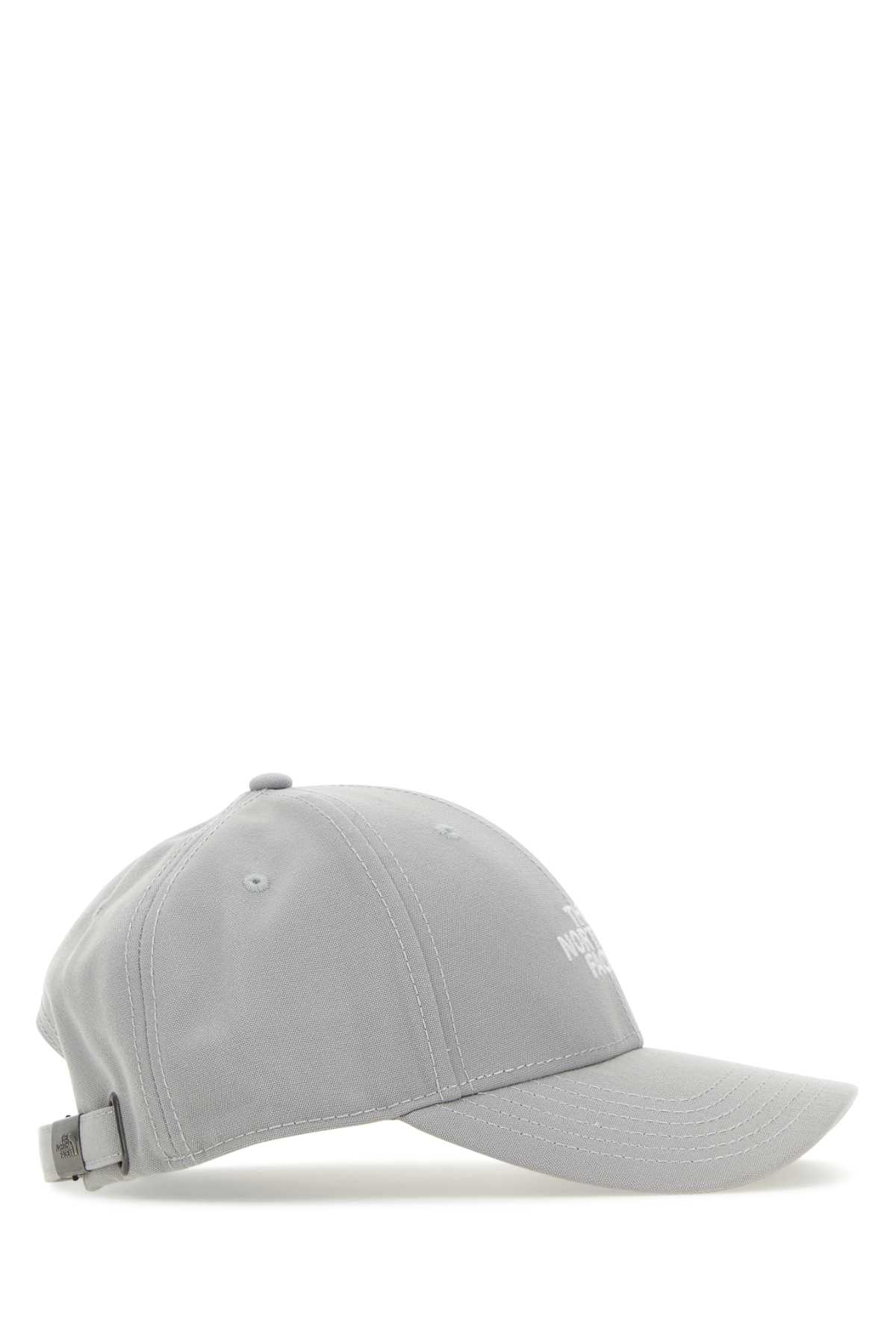 The North Face Grey Polyester Baseball Cap In Meld Grey