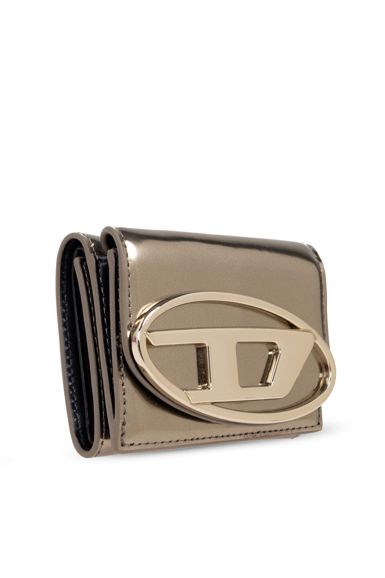 Shop Diesel Leather Wallet 1dr Tri Fold