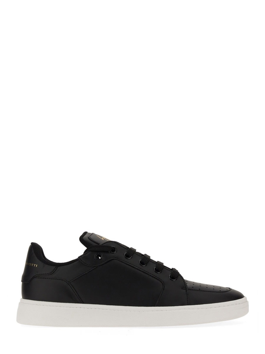 Shop Giuseppe Zanotti Sneaker With Logo In Black