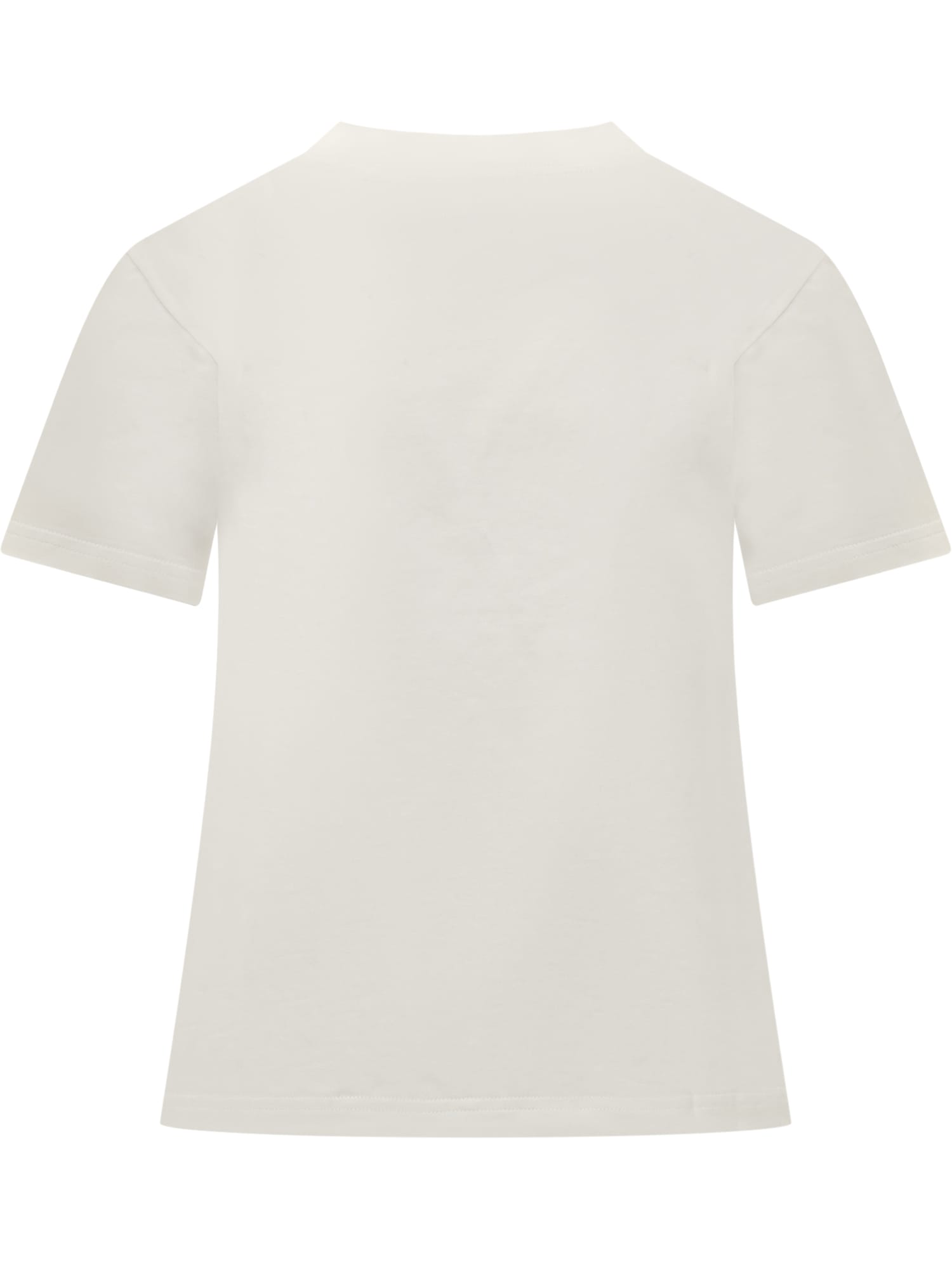 Shop Courrèges Courreges T-shirt In Heritage White