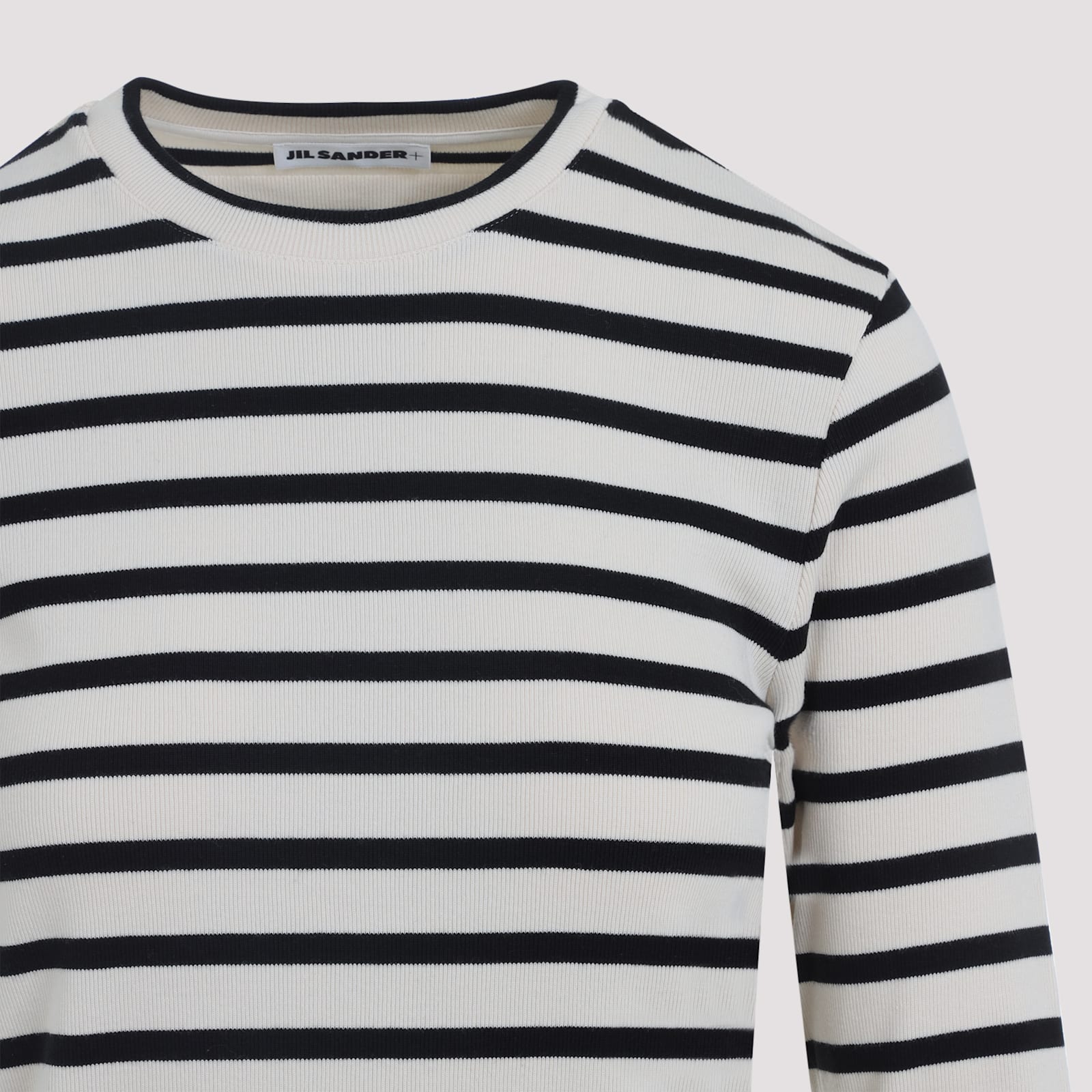 Jil Sander Relaxed-fit Classic Striped Cotton Top In Blue