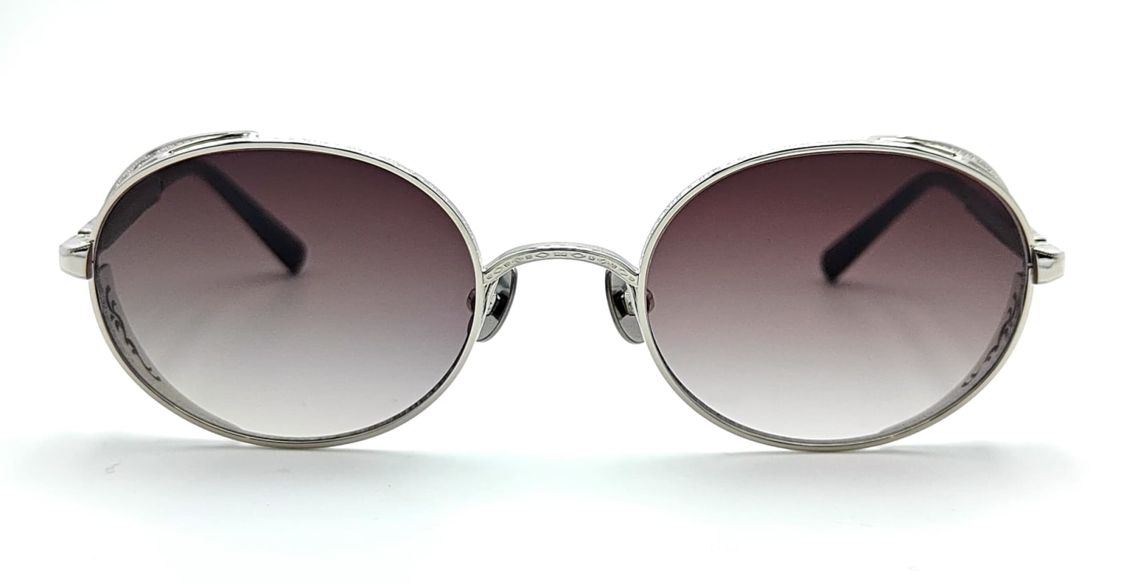 Shop Matsuda M3137 - Palladium White Sunglasses In Silver