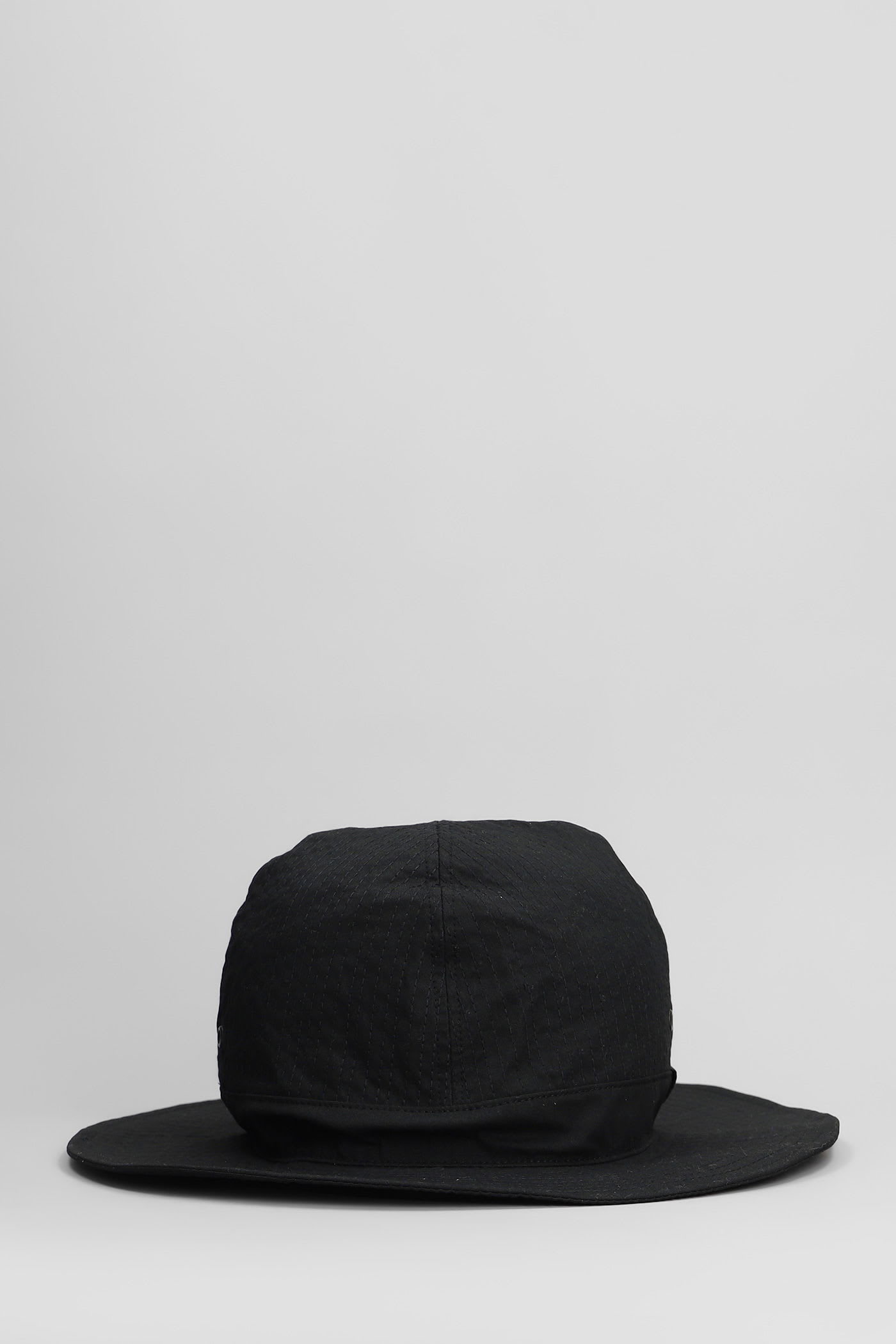 Hats In Black Cotton