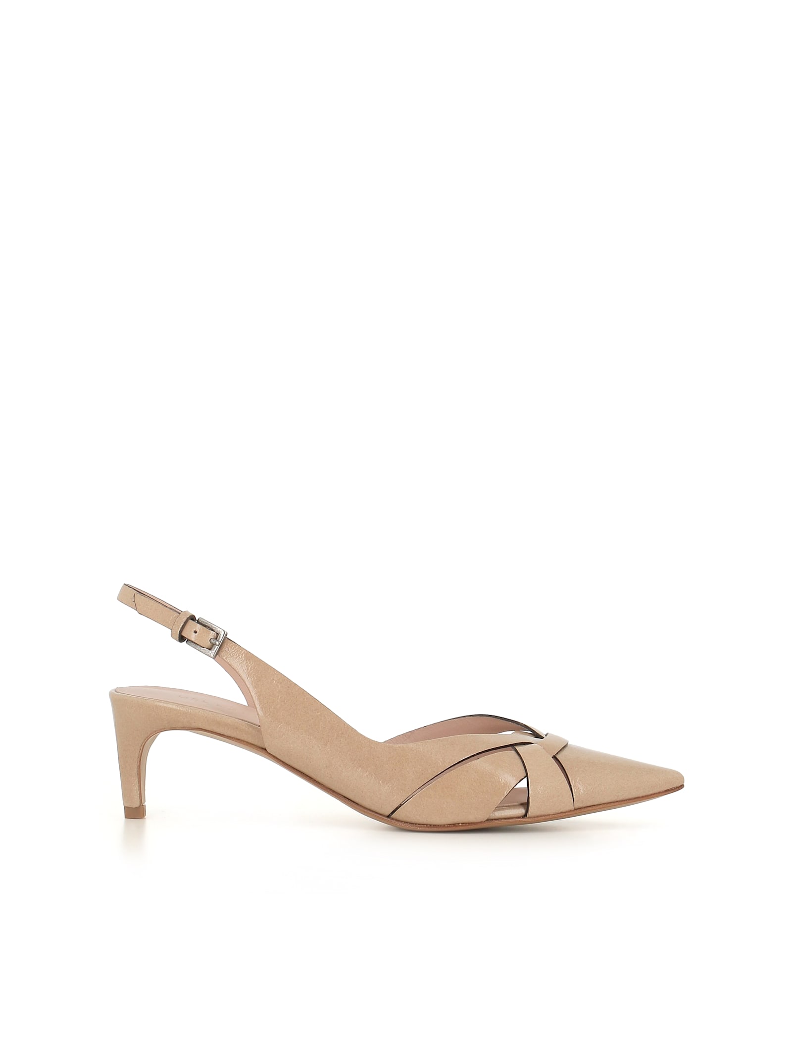 Del Carlo Décolleté 11702 In Beige
