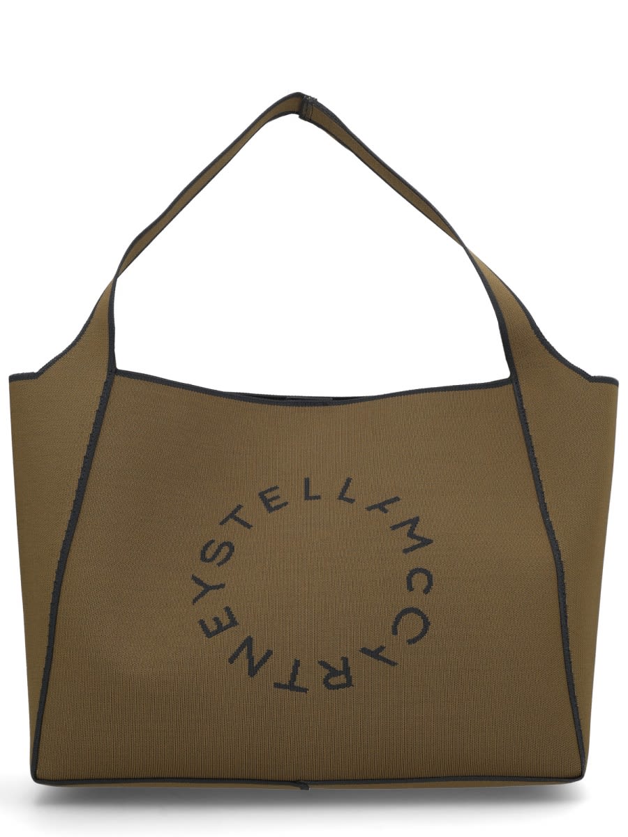 Stella Mccartney Versatile Tote Bag Dual Handles In Brown