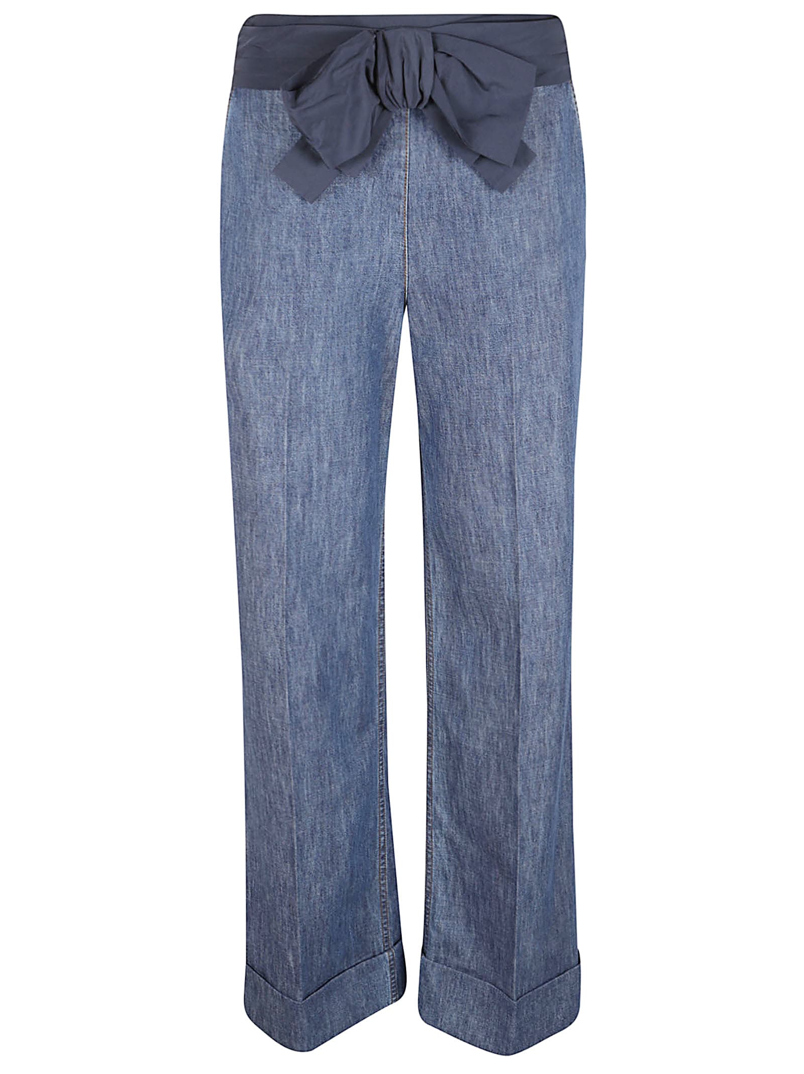 Valentino Denim Jeans In Blue