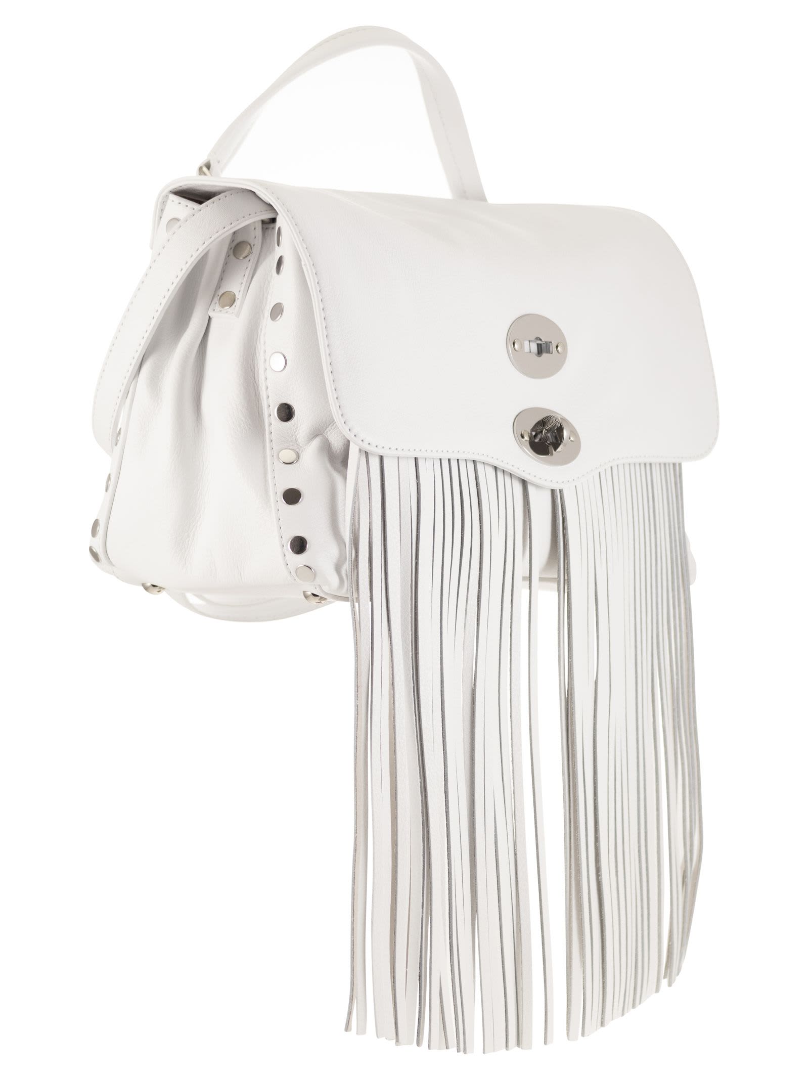 Shop Zanellato Postina Valmarana Handbag S In White