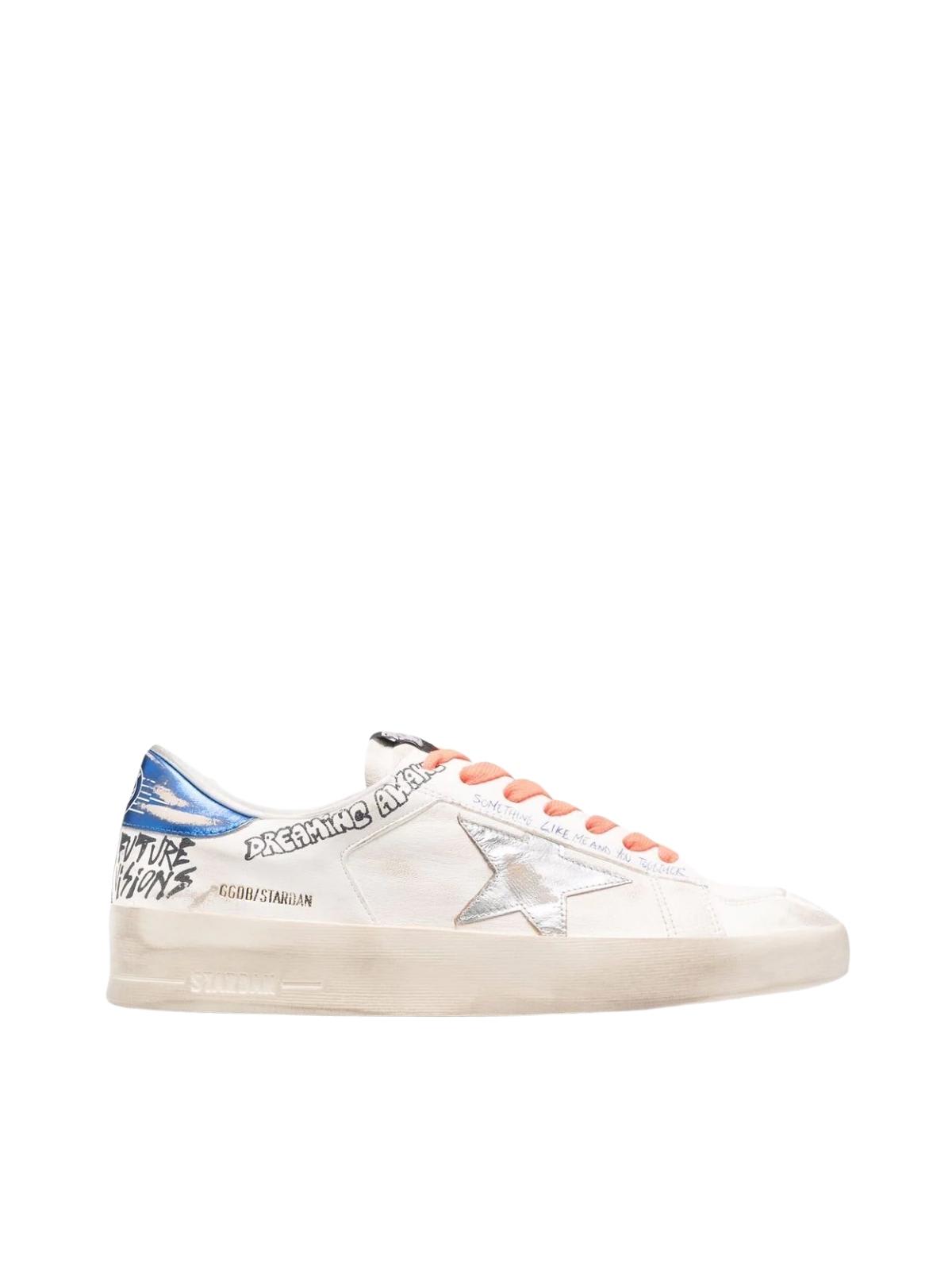 Golden Goose Stardan Nappa With Serigraphs Upper Laminated Star And Heel