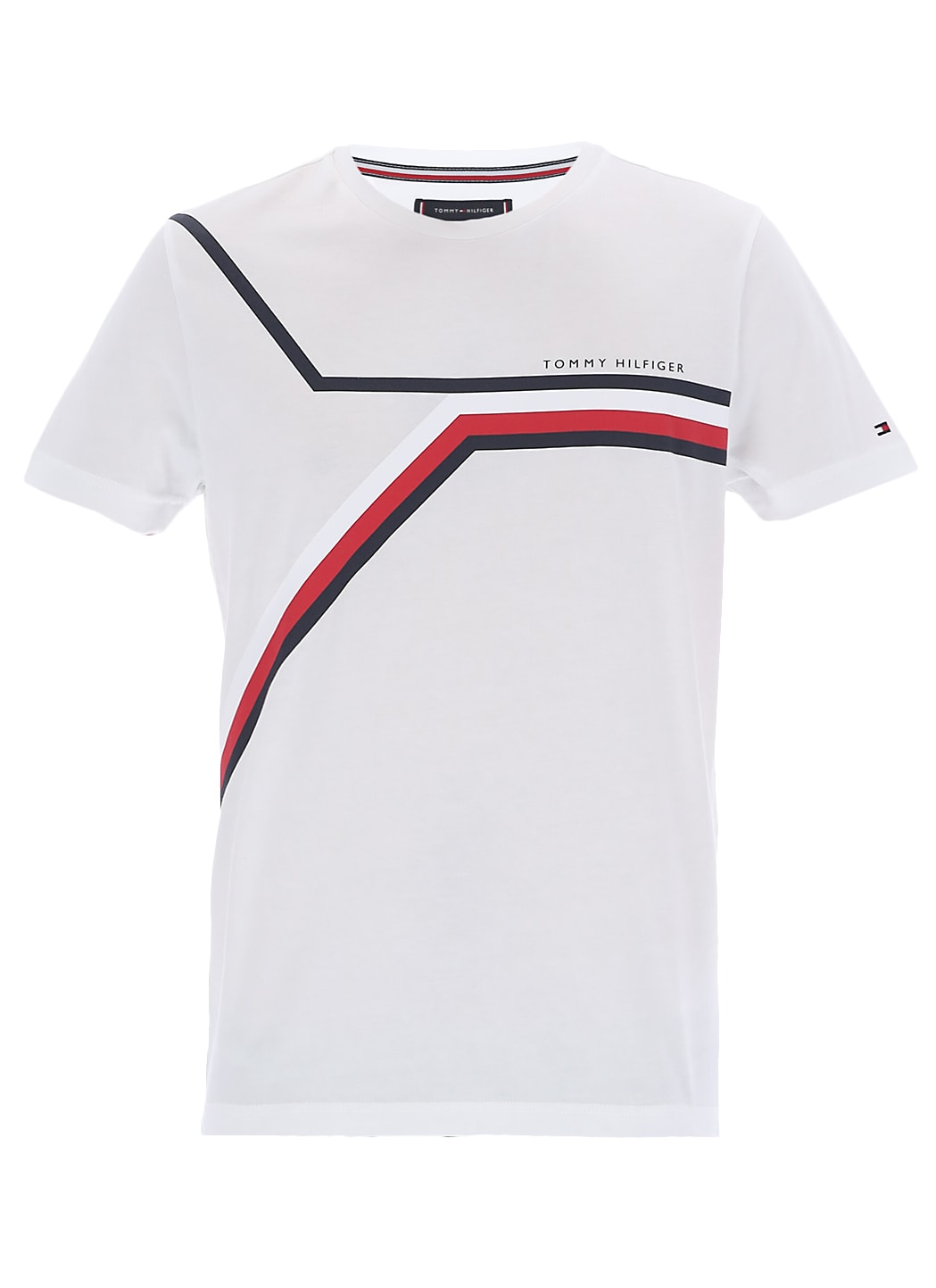 Tommy Hilfiger Split Chest Stripes T-shirt