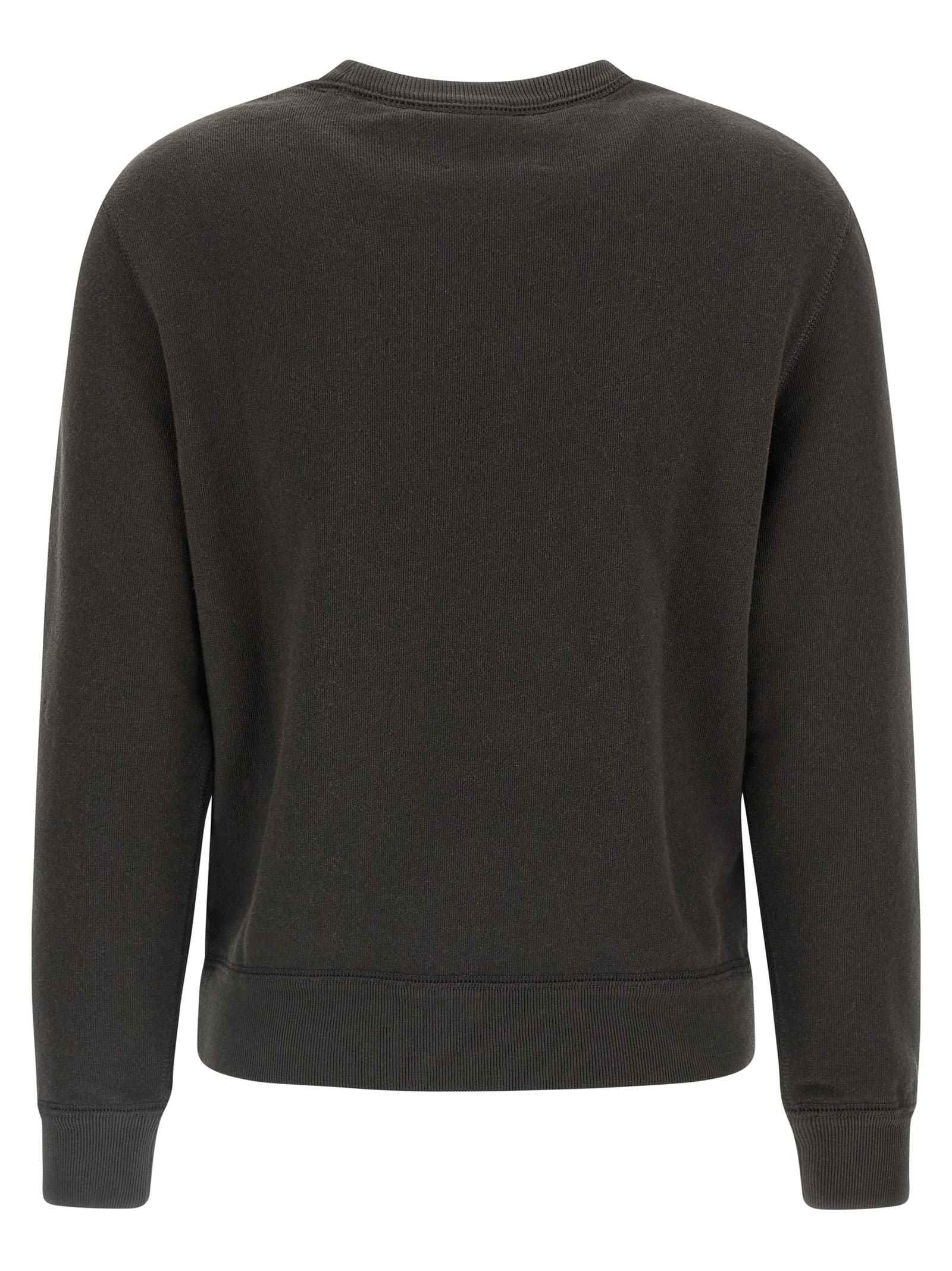 Isabel Marant Étoile Maurine Cotton Sweatshirt In Black