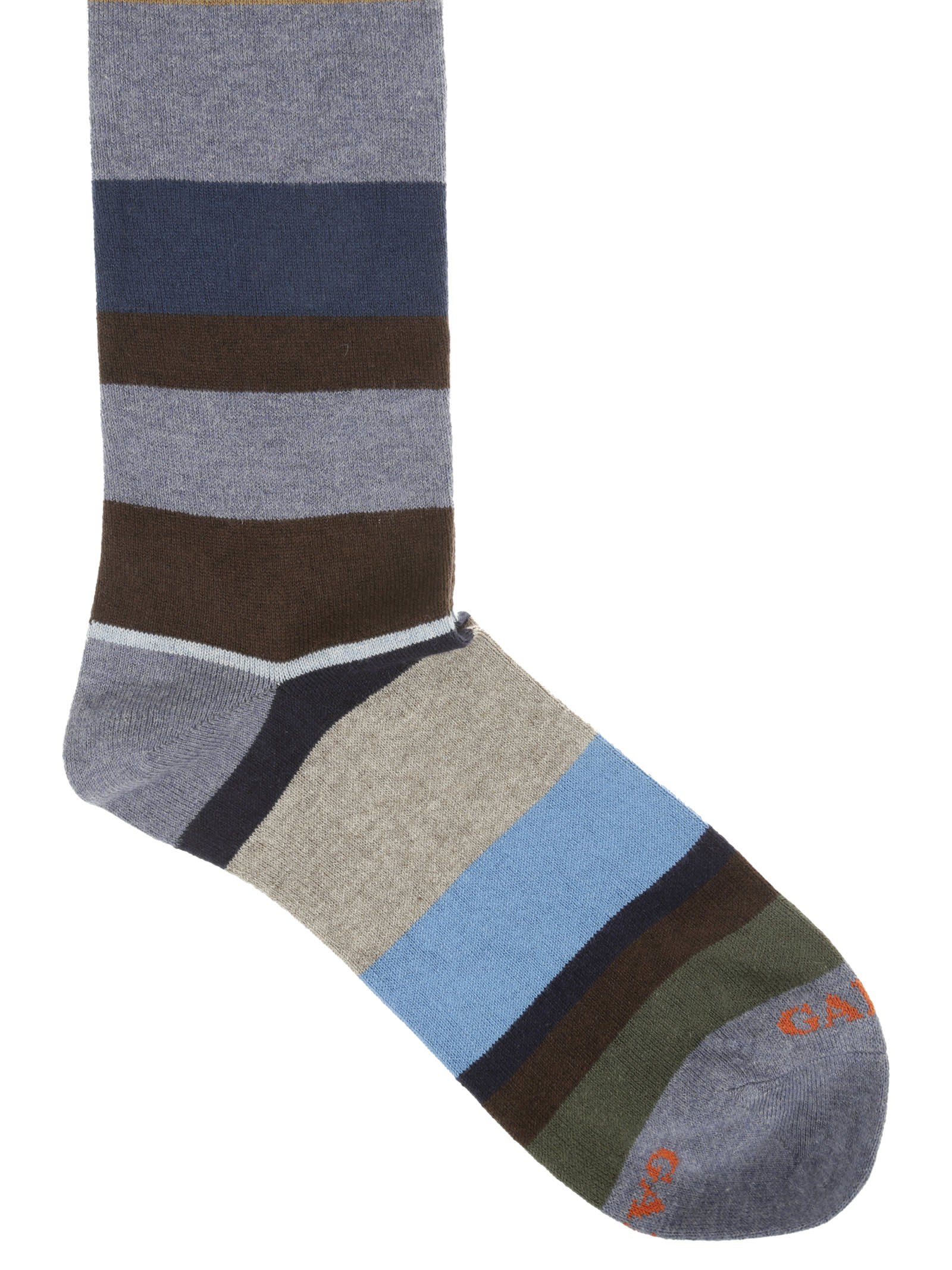 Shop Gallo Socks In Denim Navy