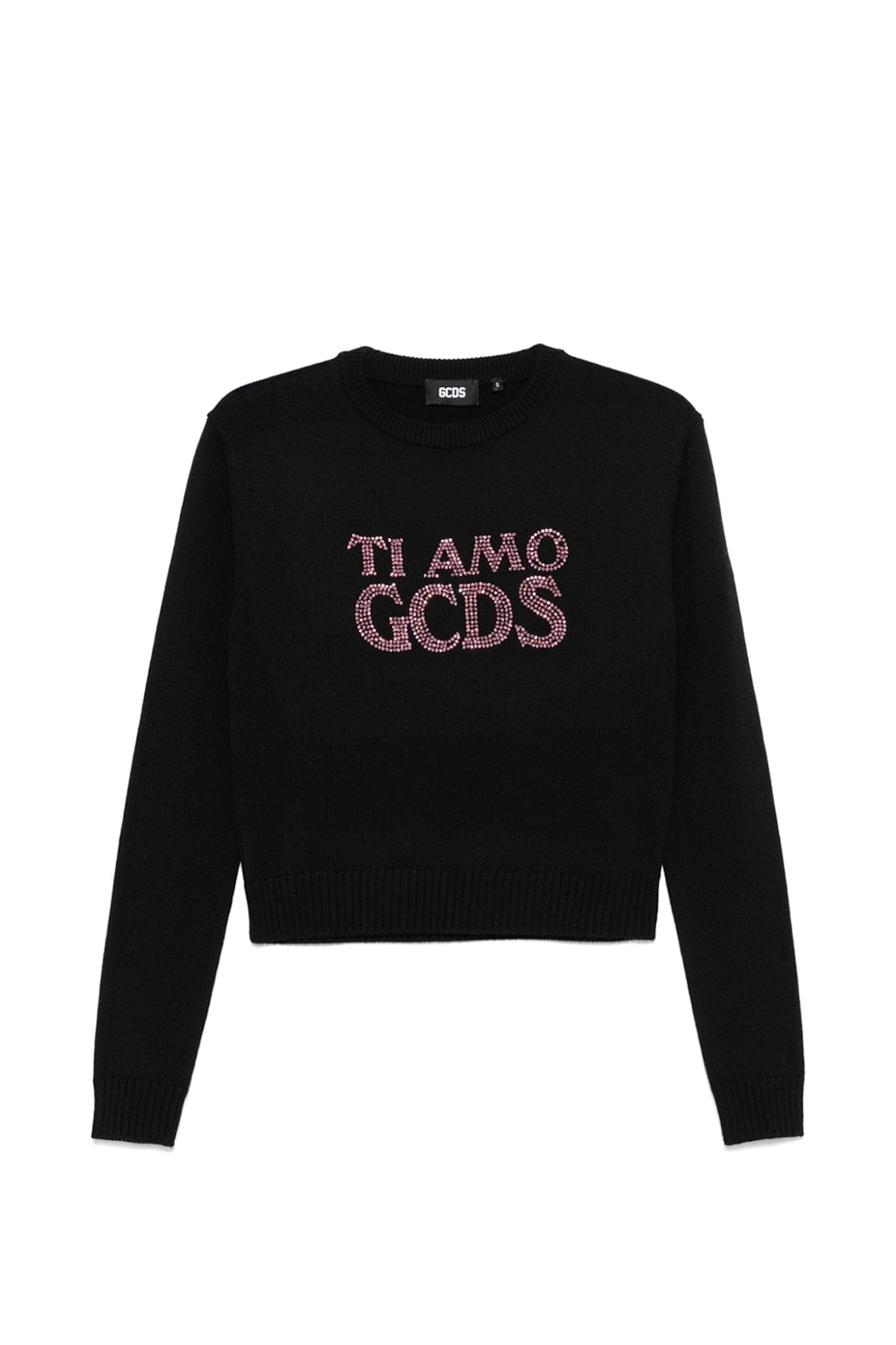 Shop Gcds Sweater In Black