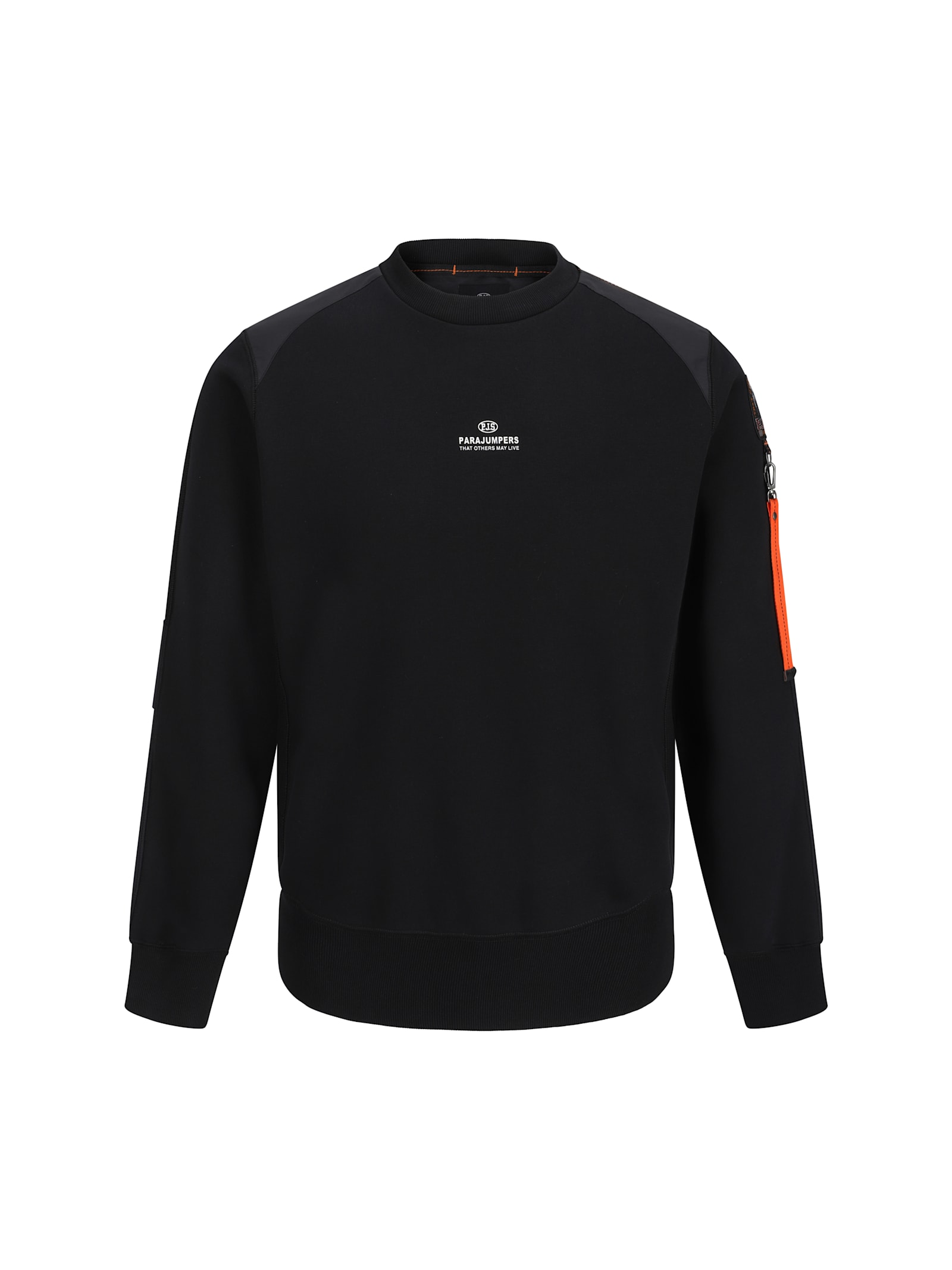 Shop Parajumpers Sabre Basic Sweatshirt In Black