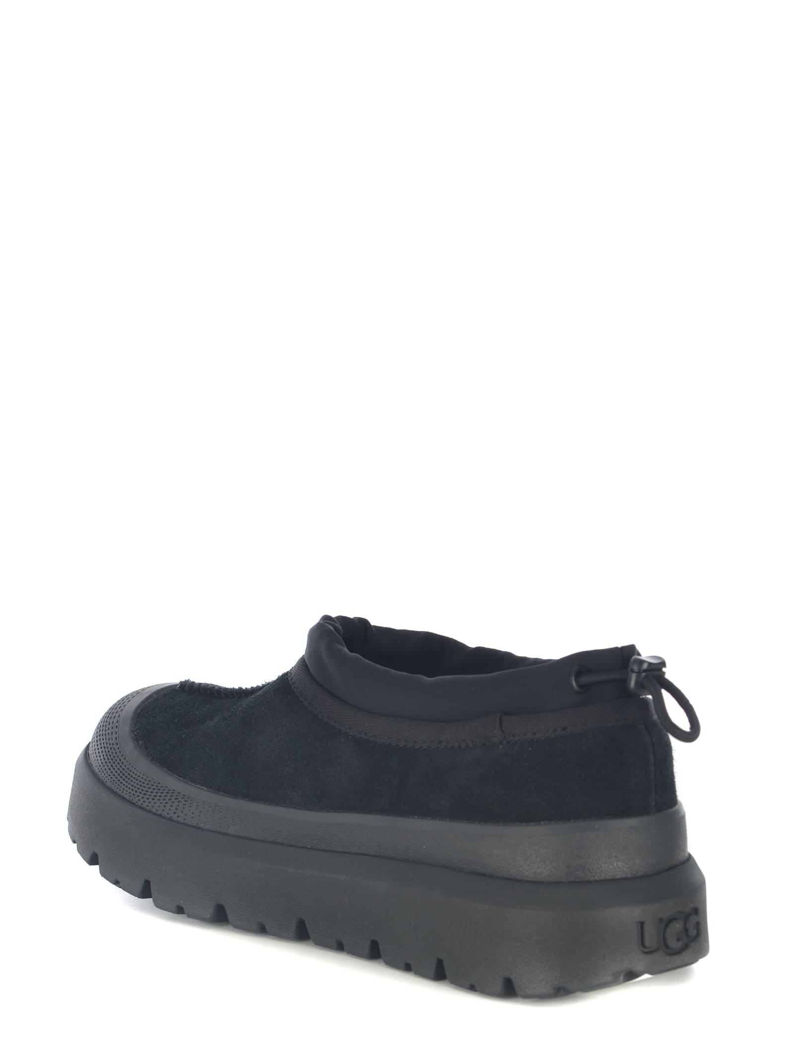 Shop Ugg Sneakers  Tasman Weather Hybrid Made Of Suede In Black